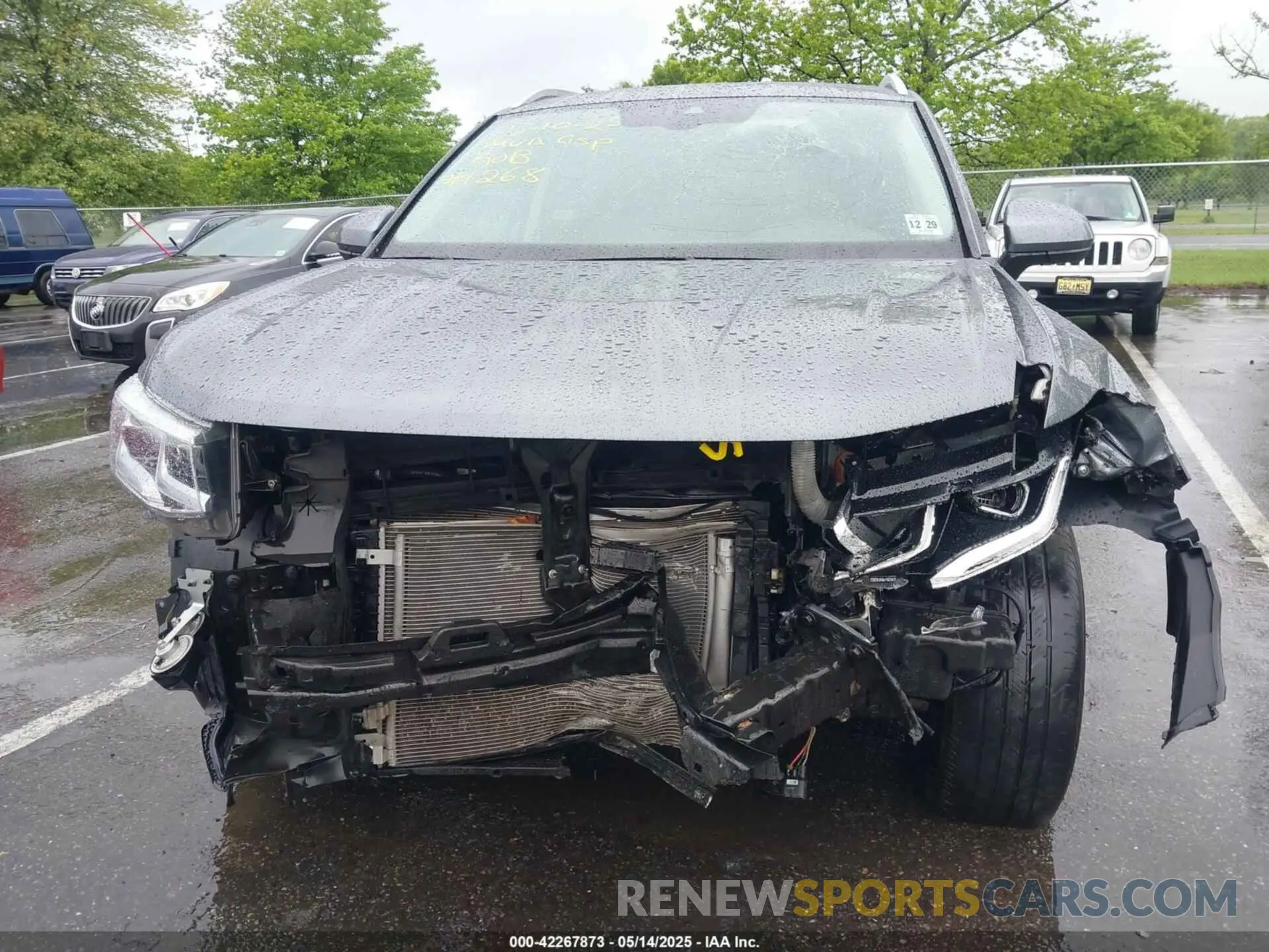 12 fotografías del automóvil dañado 3VV4X7B24RM131268 VOLKSWAGEN TAOS 2024