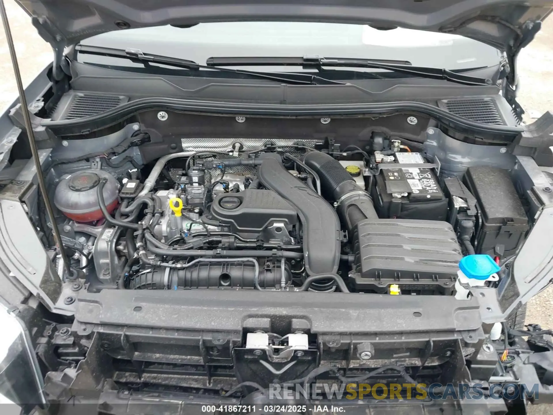 10 fotografías del automóvil dañado 3VV4X7B2XRM118086 VOLKSWAGEN TAOS 2024