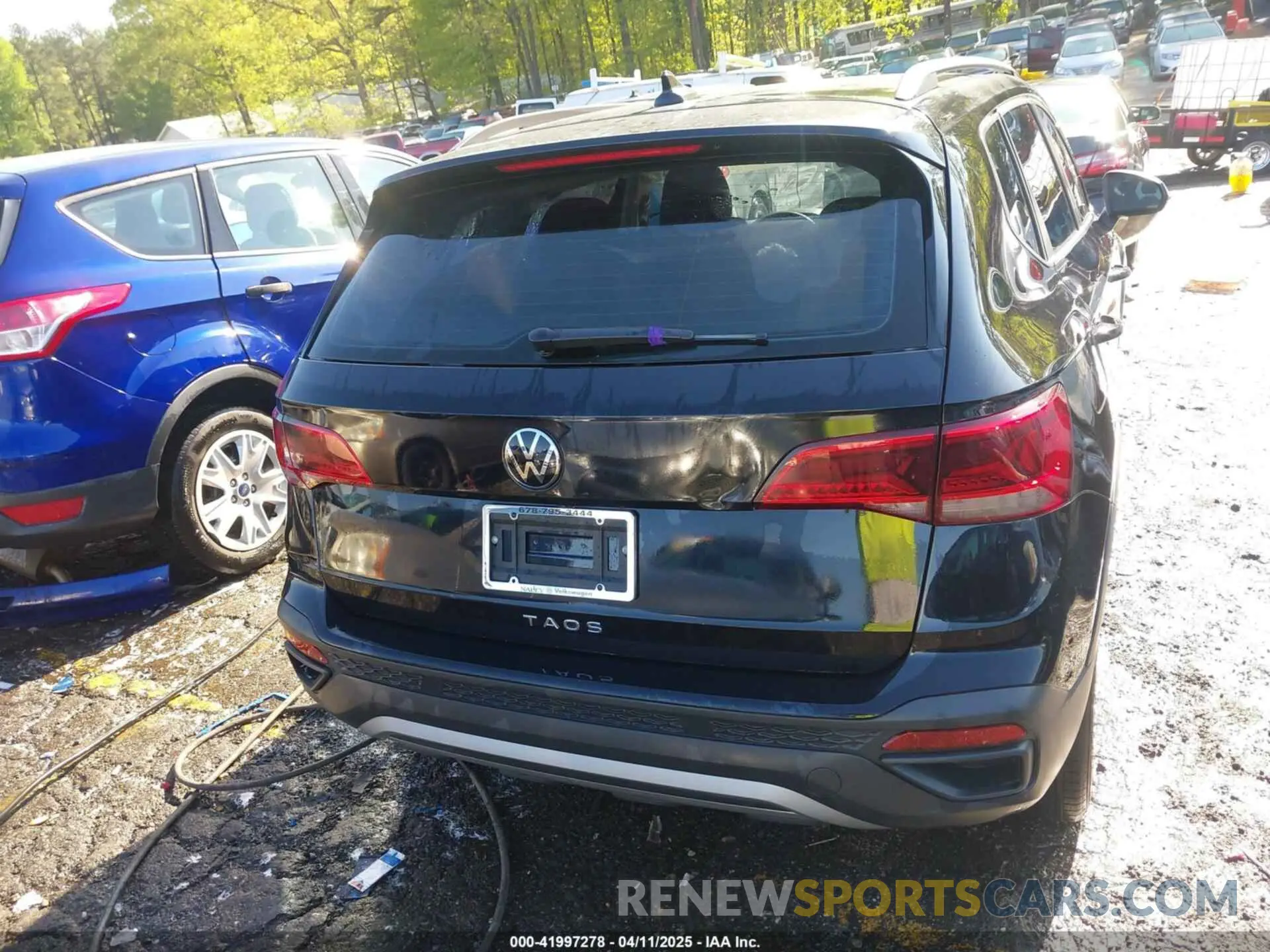 16 fotografías del automóvil dañado 3VV5X7B20RM101513 VOLKSWAGEN TAOS 2024