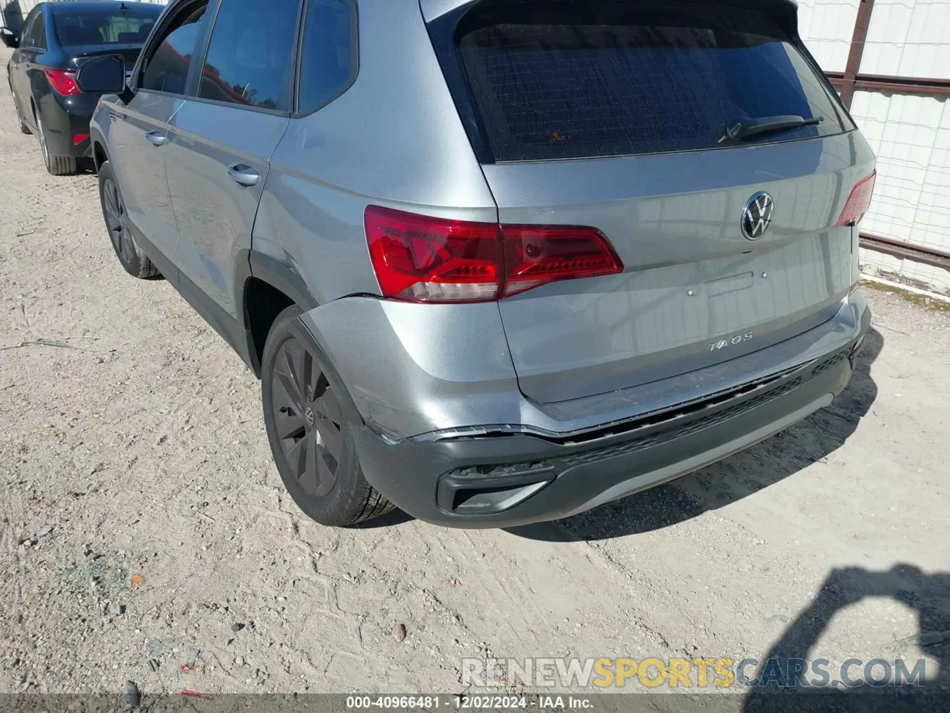 6 fotografías del automóvil dañado 3VV5X7B21RM105084 VOLKSWAGEN TAOS 2024