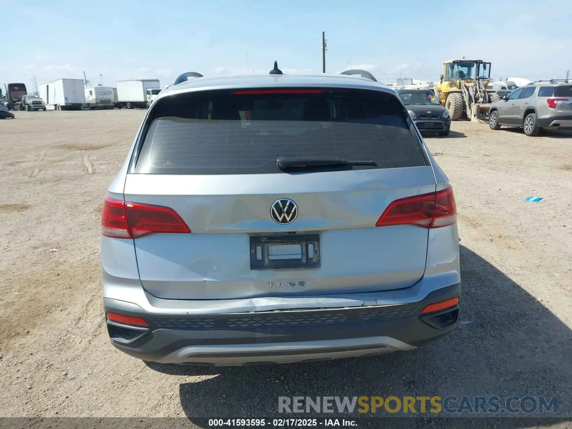 16 fotografías del automóvil dañado 3VV5X7B23RM005844 VOLKSWAGEN TAOS 2024