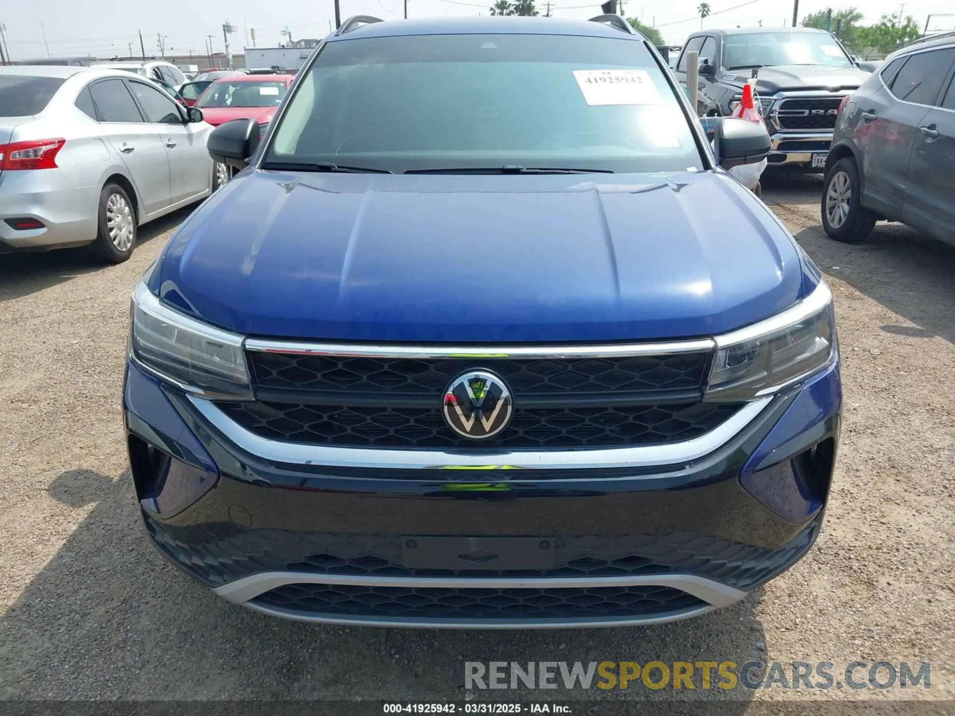 6 fotografías del automóvil dañado 3VV5X7B26RM113472 VOLKSWAGEN TAOS 2024