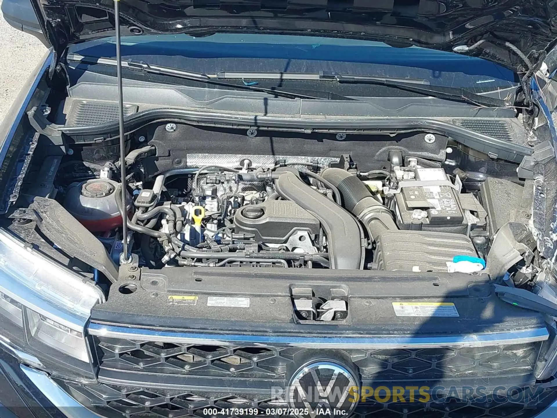 10 fotografías del automóvil dañado 3VV5X7B28RM054828 VOLKSWAGEN TAOS 2024