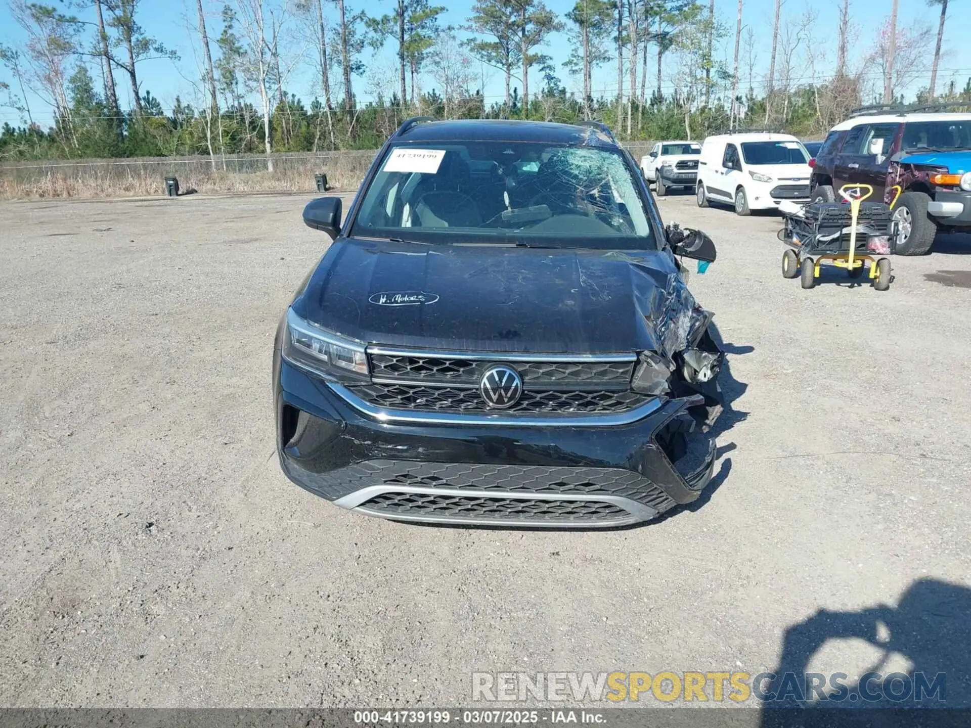 11 fotografías del automóvil dañado 3VV5X7B28RM054828 VOLKSWAGEN TAOS 2024