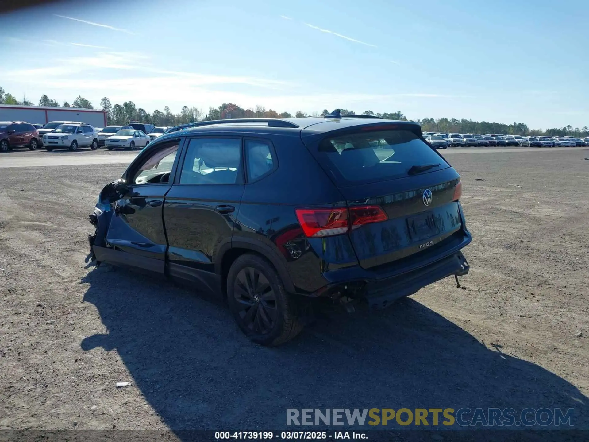 3 fotografías del automóvil dañado 3VV5X7B28RM054828 VOLKSWAGEN TAOS 2024