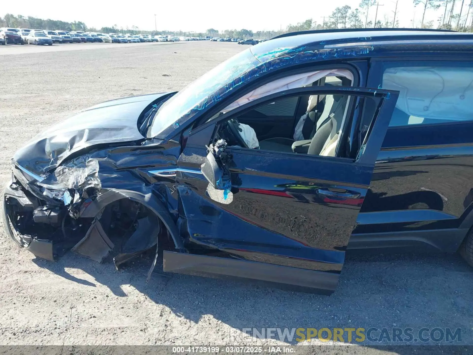 6 fotografías del automóvil dañado 3VV5X7B28RM054828 VOLKSWAGEN TAOS 2024