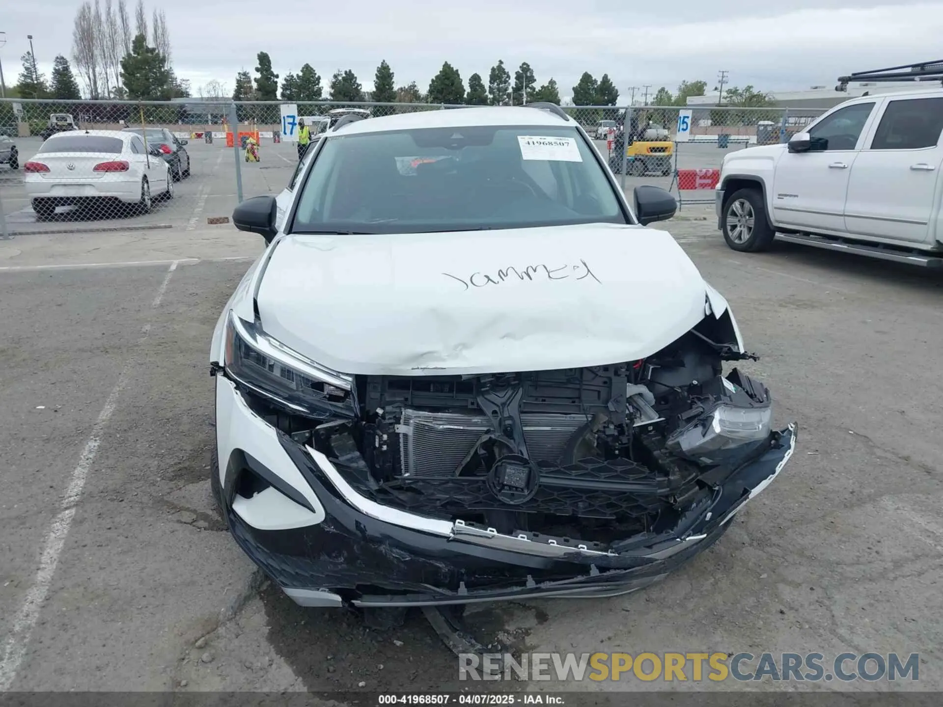 6 fotografías del automóvil dañado 3VV8X7B26RM027964 VOLKSWAGEN TAOS 2024