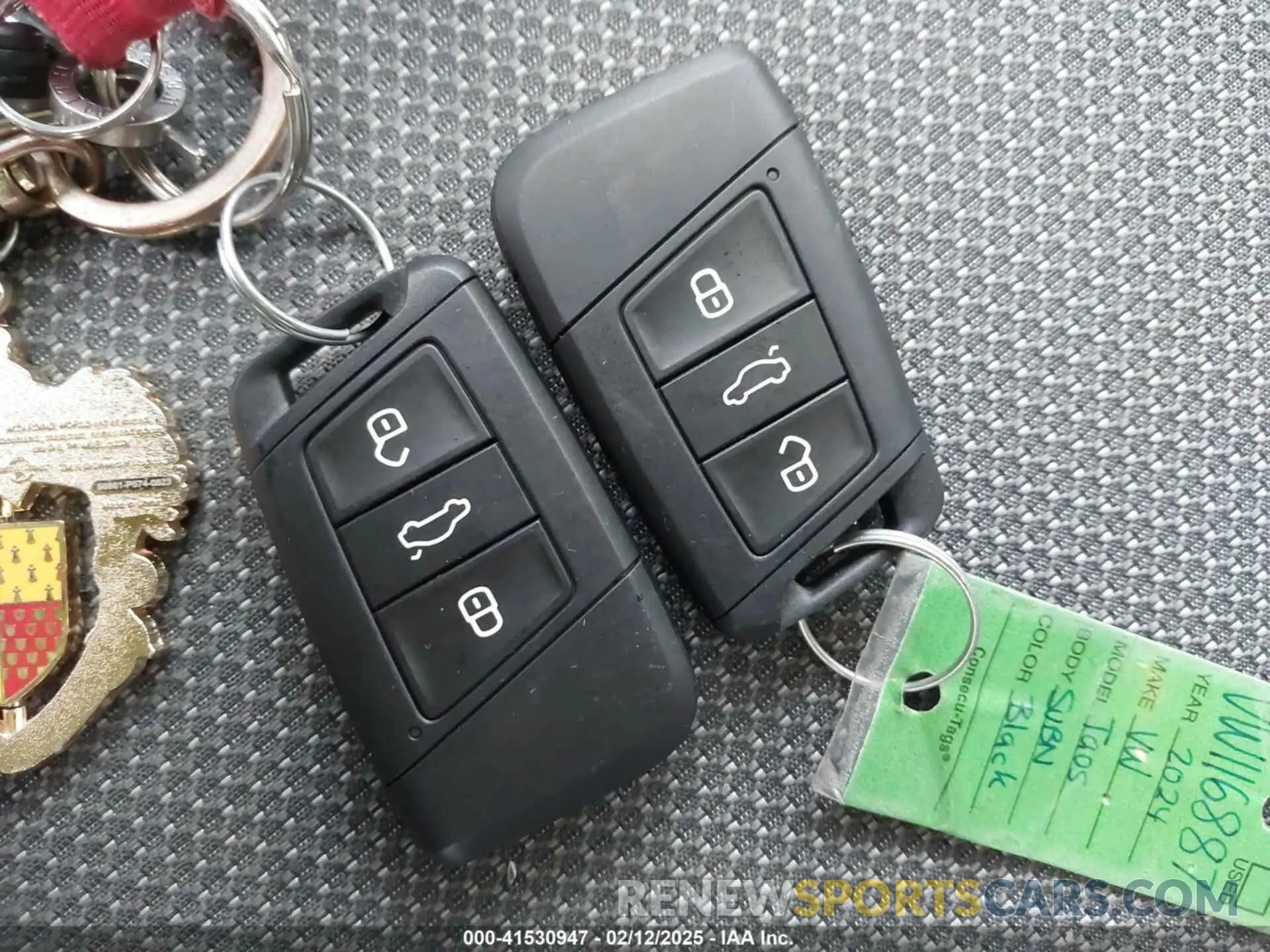11 fotografías del automóvil dañado 3VV8X7B2XRM116887 VOLKSWAGEN TAOS 2024