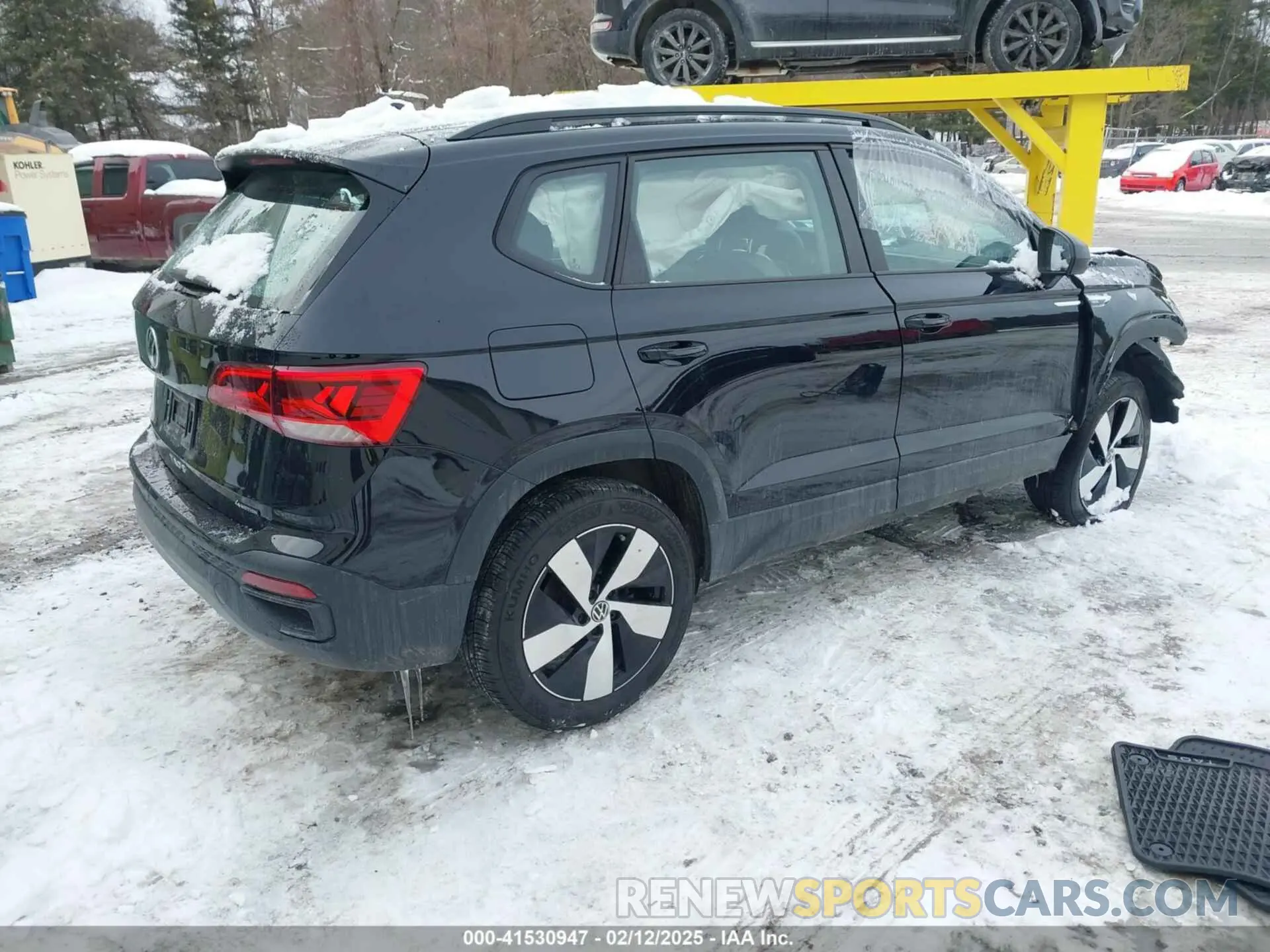 4 fotografías del automóvil dañado 3VV8X7B2XRM116887 VOLKSWAGEN TAOS 2024