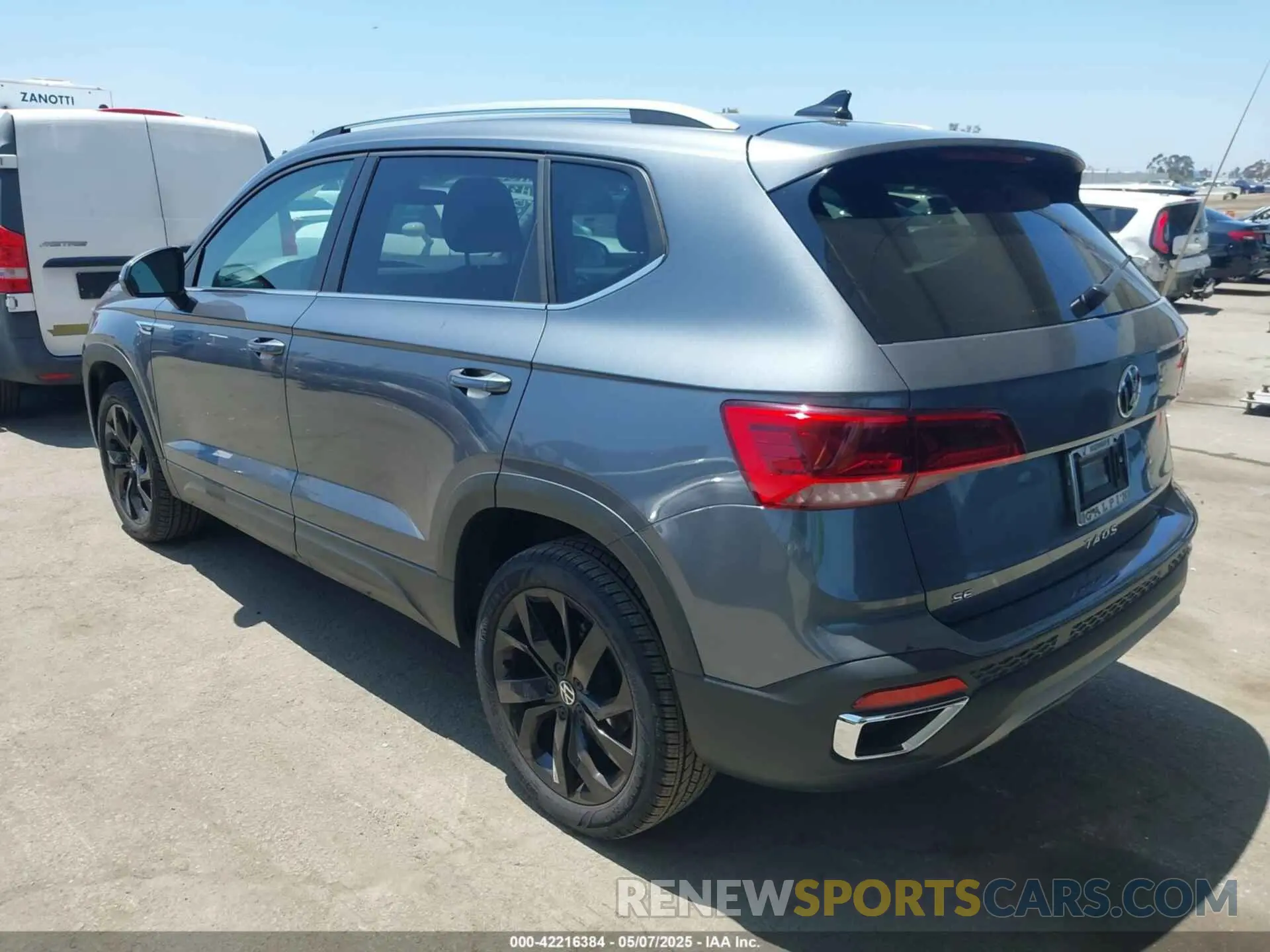 3 fotografías del automóvil dañado 3VVEX7B29RM128192 VOLKSWAGEN TAOS 2024