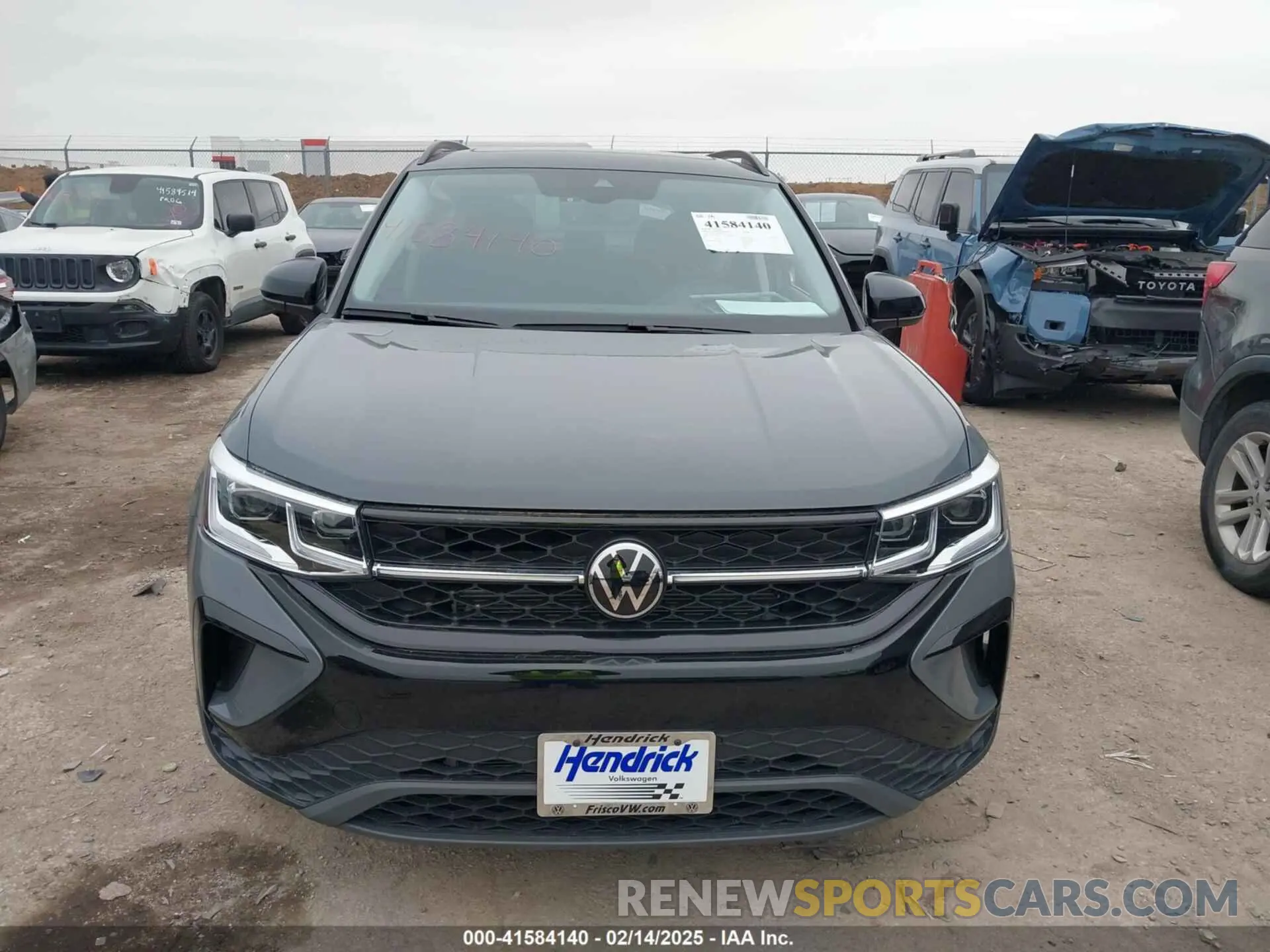 12 fotografías del automóvil dañado 3VVJX7B20RM119573 VOLKSWAGEN TAOS 2024