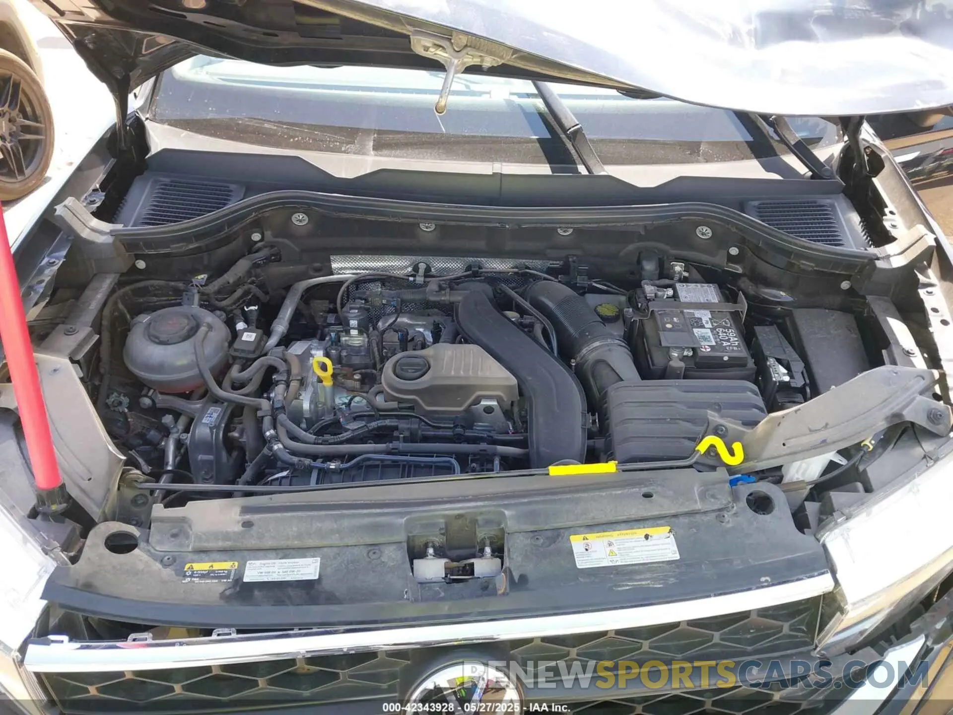 10 fotografías del automóvil dañado 3VVSX7B21RM114063 VOLKSWAGEN TAOS 2024