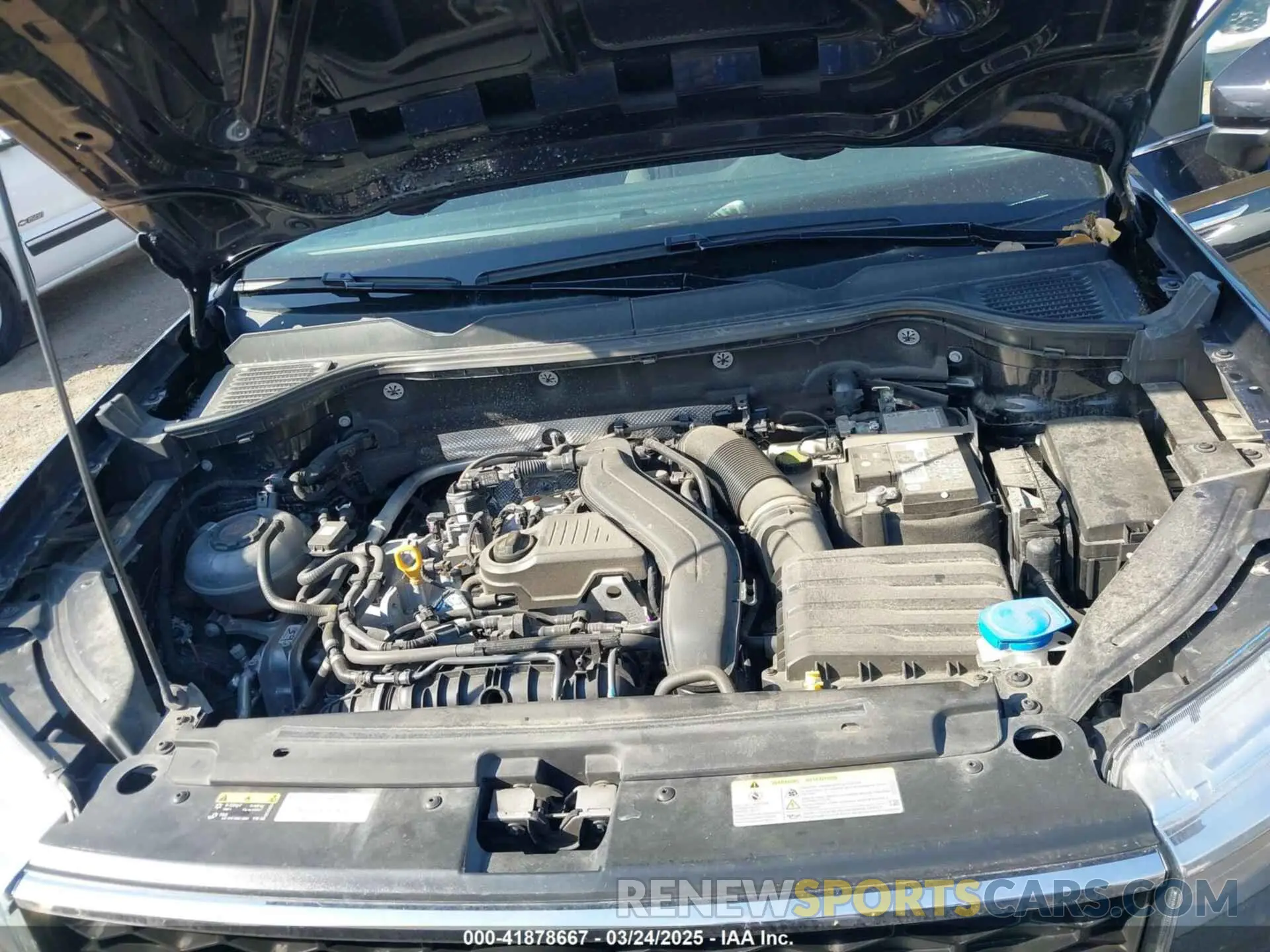 10 fotografías del automóvil dañado 3VVSX7B22RM016868 VOLKSWAGEN TAOS 2024