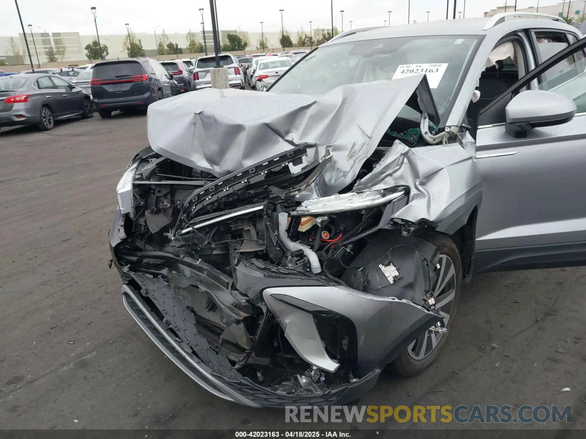 6 fotografías del automóvil dañado 3VVSX7B24RM068292 VOLKSWAGEN TAOS 2024