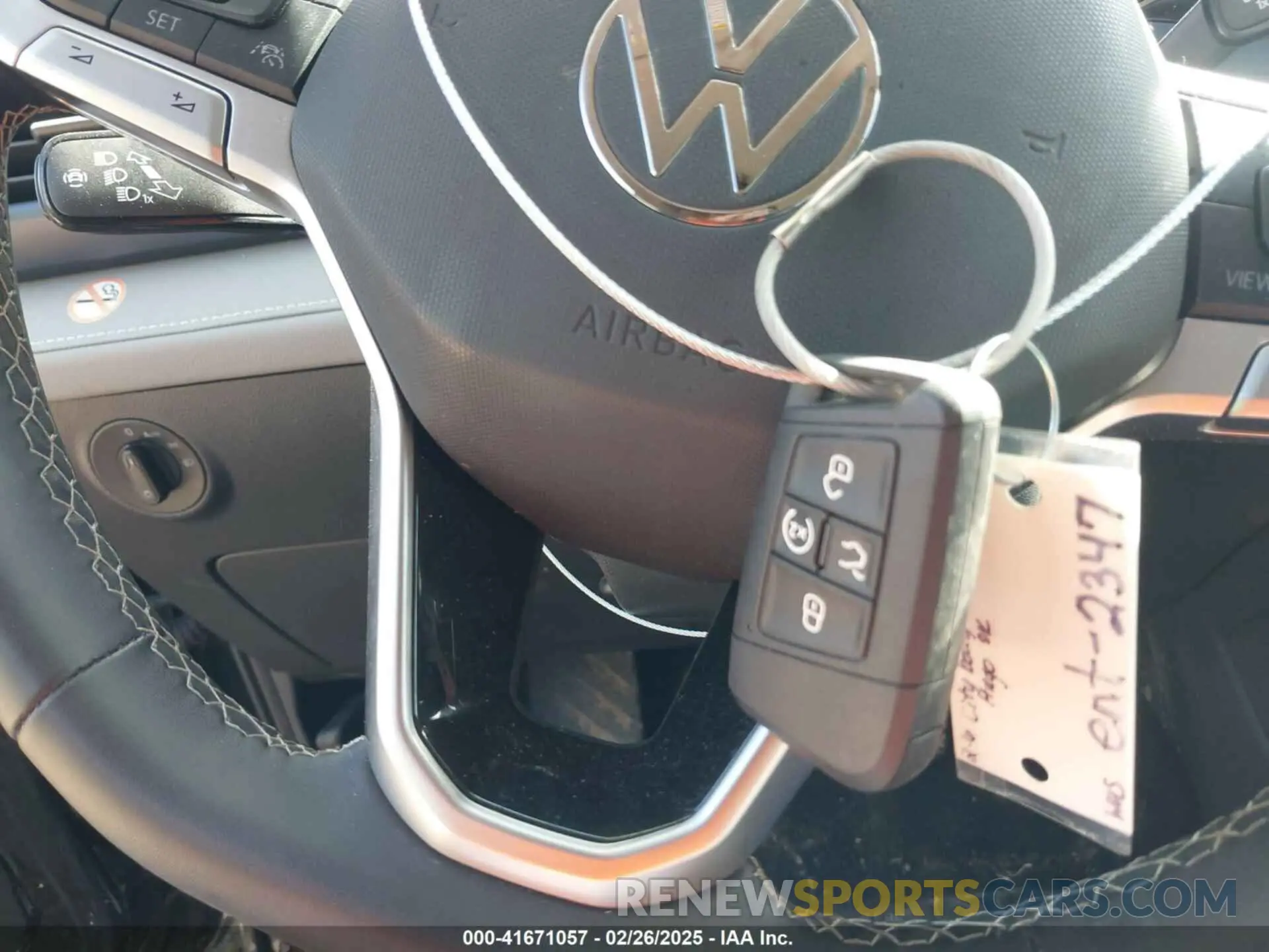 11 fotografías del automóvil dañado 3VVSX7B27RM008622 VOLKSWAGEN TAOS 2024