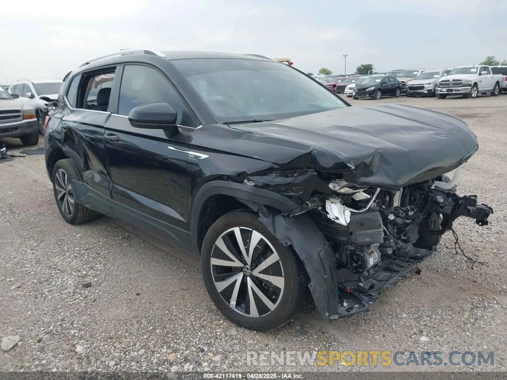 1 fotografías del automóvil dañado 3VVSX7B27RM064253 VOLKSWAGEN TAOS 2024