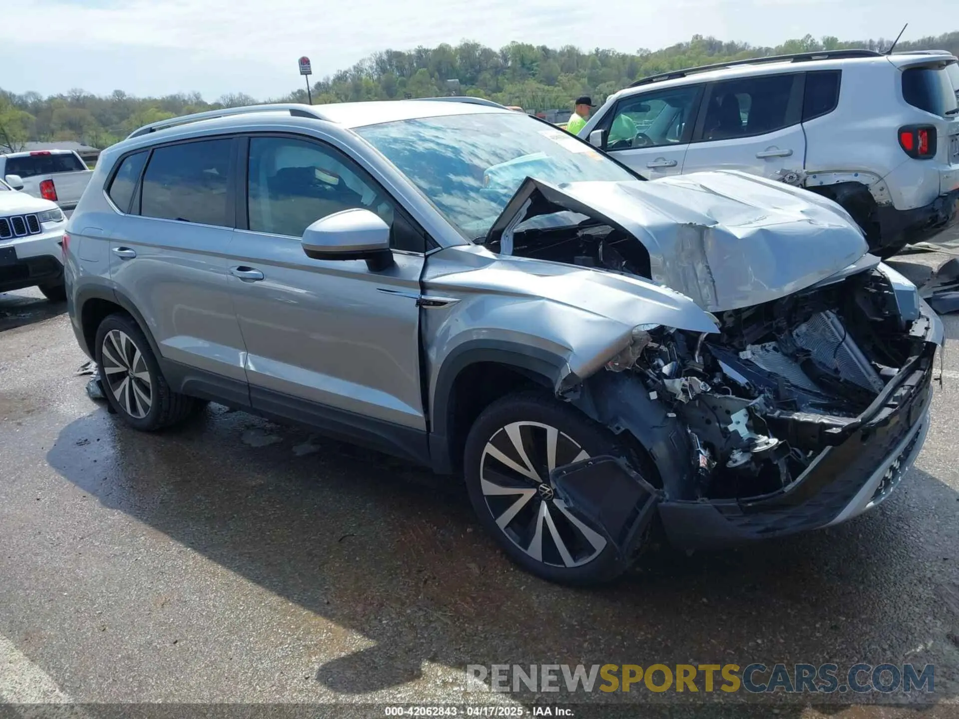 1 fotografías del automóvil dañado 3VVSX7B29RM099005 VOLKSWAGEN TAOS 2024