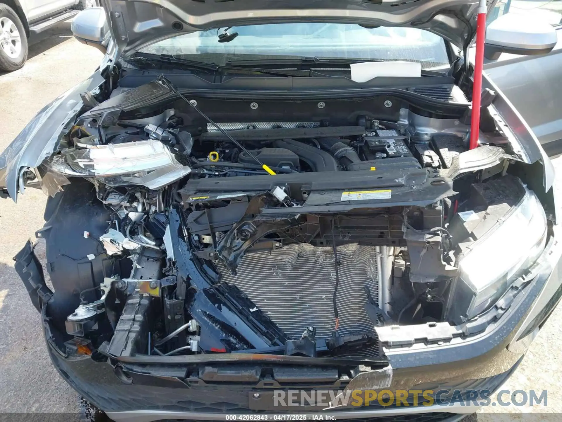 10 fotografías del automóvil dañado 3VVSX7B29RM099005 VOLKSWAGEN TAOS 2024