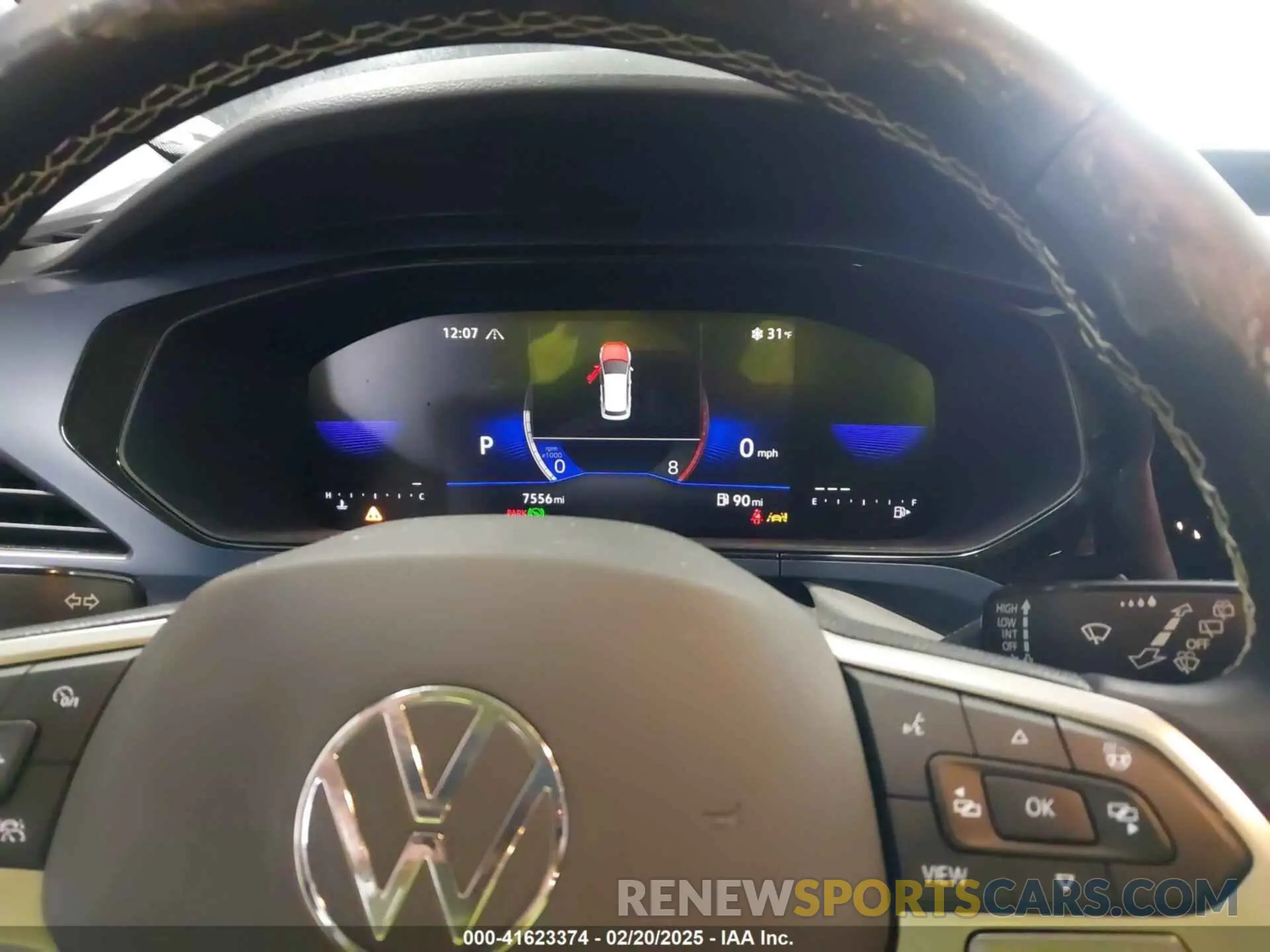 7 fotografías del automóvil dañado 3VVUX7B24RM044079 VOLKSWAGEN TAOS 2024