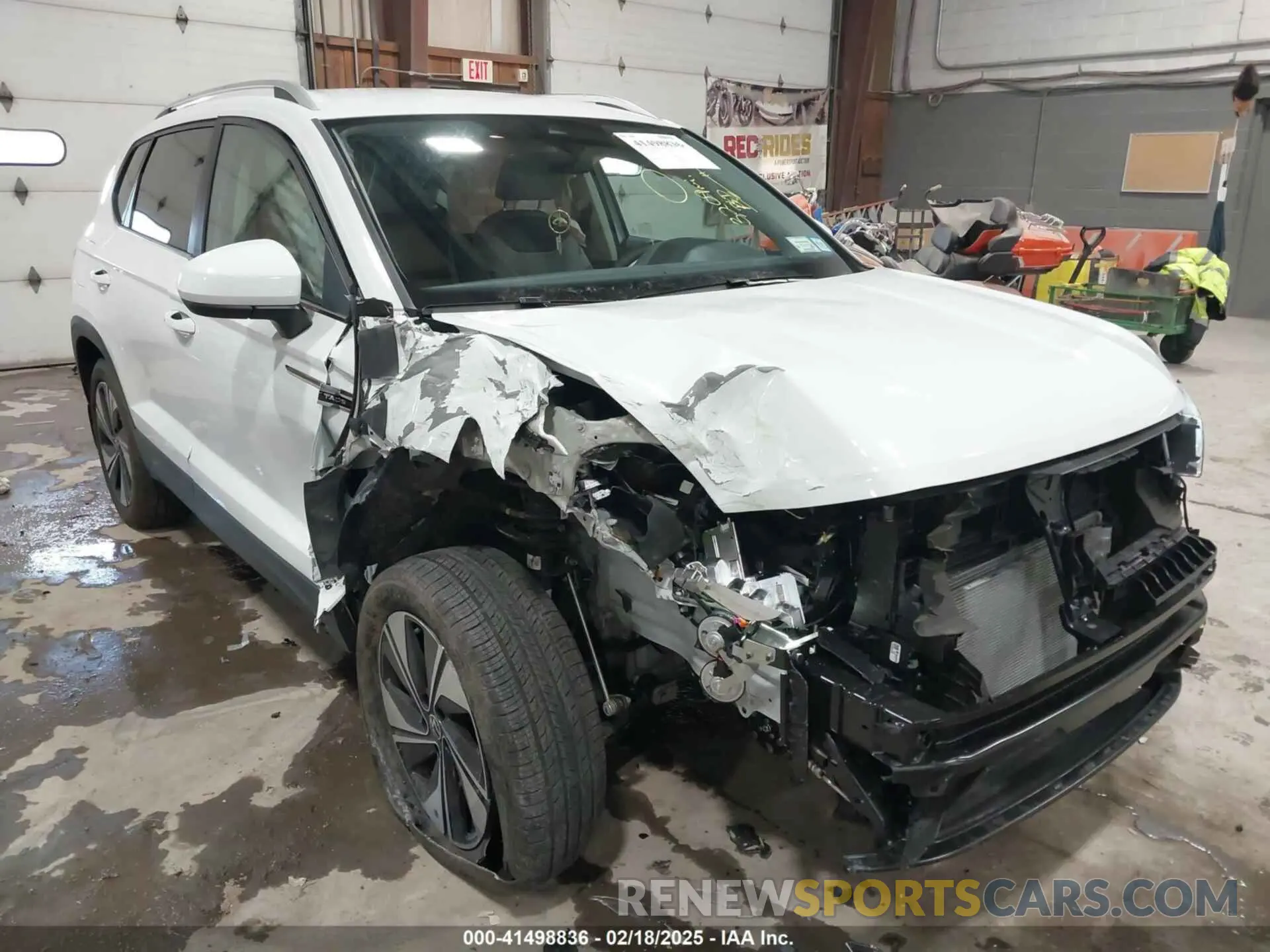6 fotografías del automóvil dañado 3VVUX7B28RM064514 VOLKSWAGEN TAOS 2024