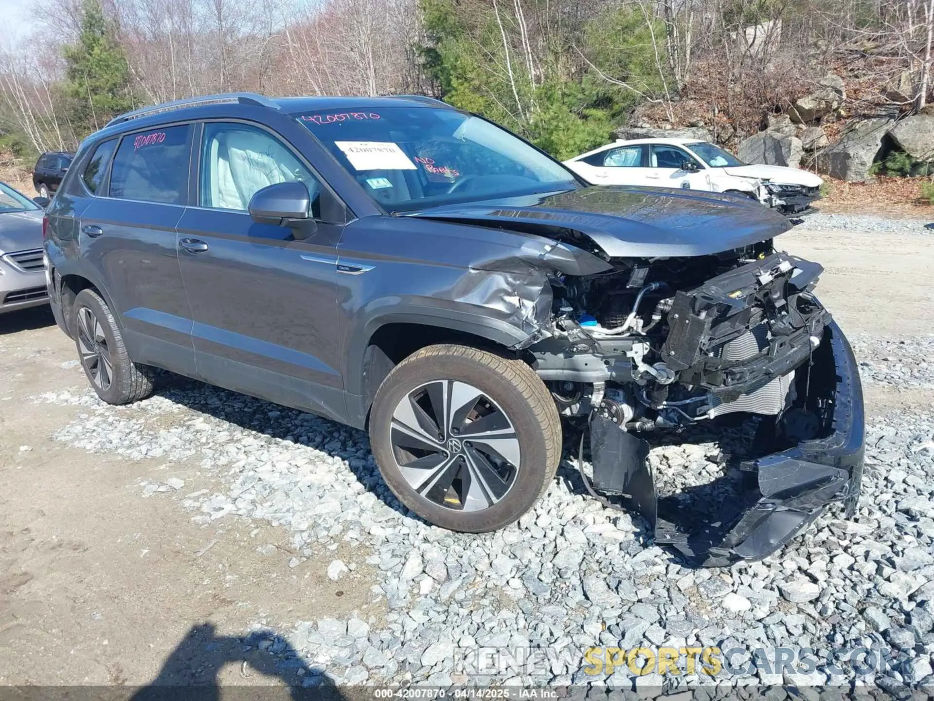 1 fotografías del automóvil dañado 3VVVX7B20RM040650 VOLKSWAGEN TAOS 2024