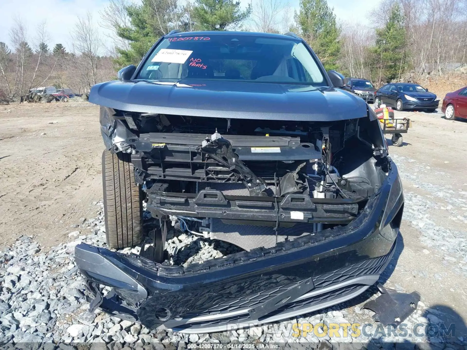 13 fotografías del automóvil dañado 3VVVX7B20RM040650 VOLKSWAGEN TAOS 2024