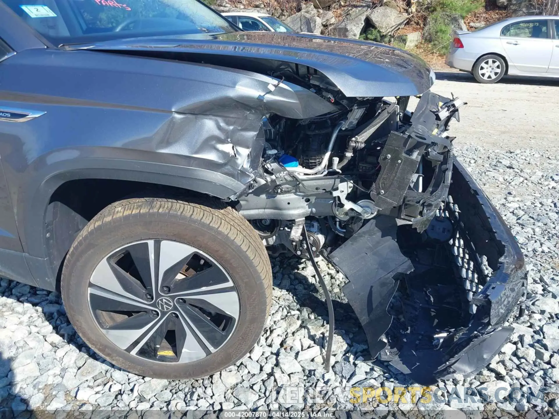 18 fotografías del automóvil dañado 3VVVX7B20RM040650 VOLKSWAGEN TAOS 2024
