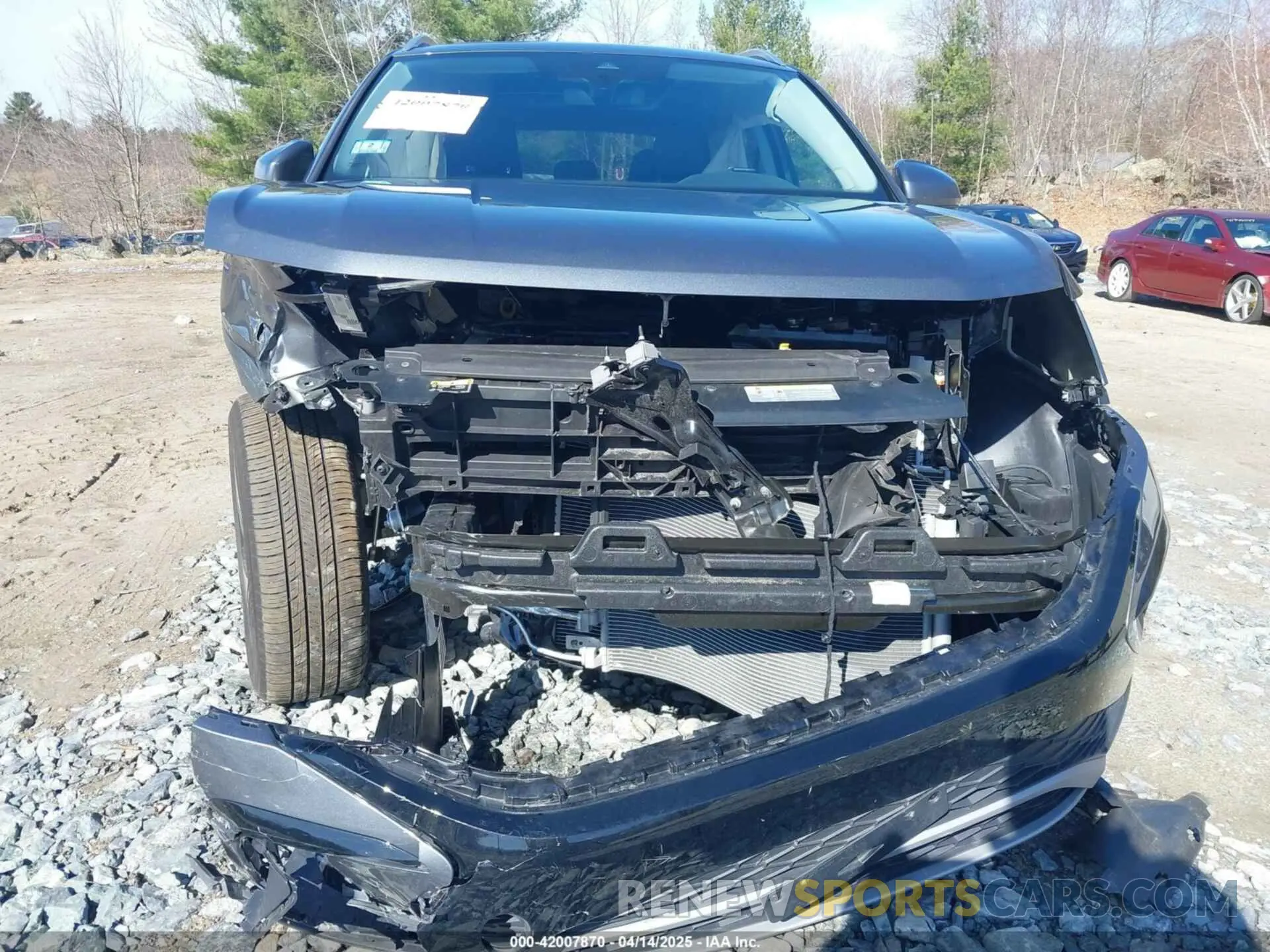 6 fotografías del automóvil dañado 3VVVX7B20RM040650 VOLKSWAGEN TAOS 2024