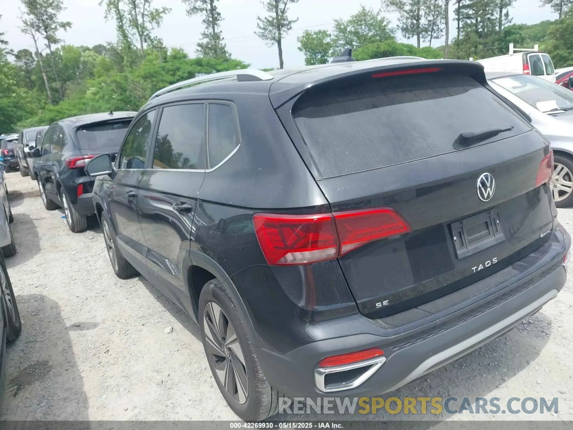 3 fotografías del automóvil dañado 3VVVX7B28RM028777 VOLKSWAGEN TAOS 2024