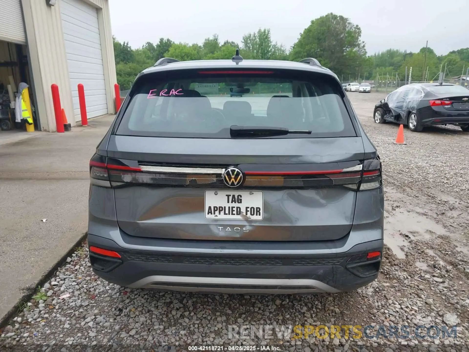 16 fotografías del automóvil dañado 3VV5C7B24SM004848 VOLKSWAGEN TAOS 2025