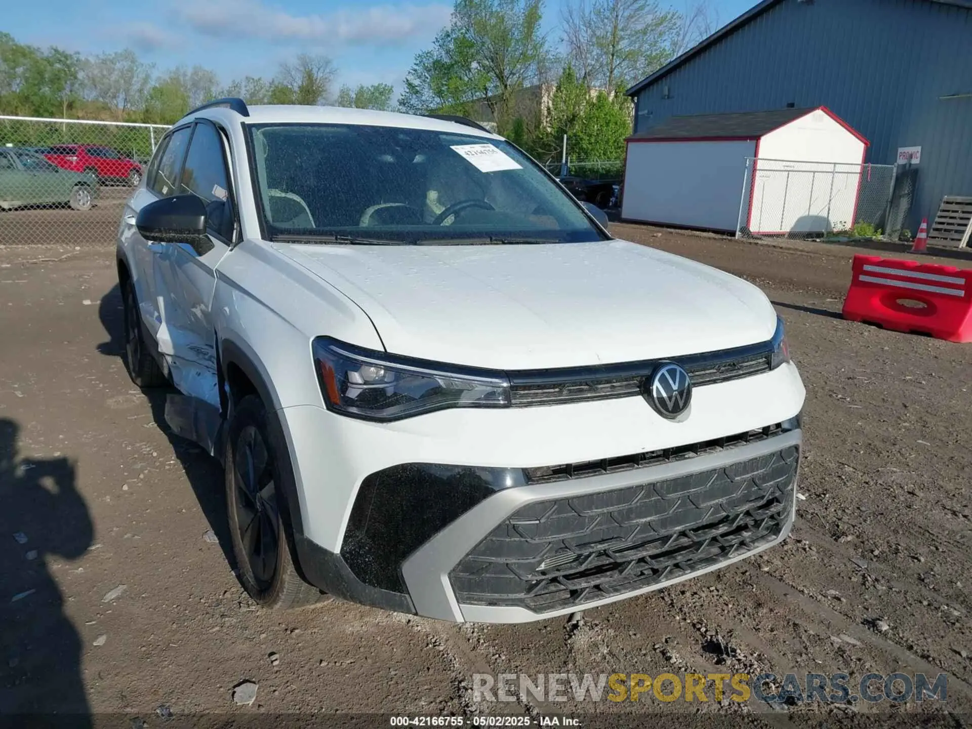 1 fotografías del automóvil dañado 3VV5C7B27SM010322 VOLKSWAGEN TAOS 2025