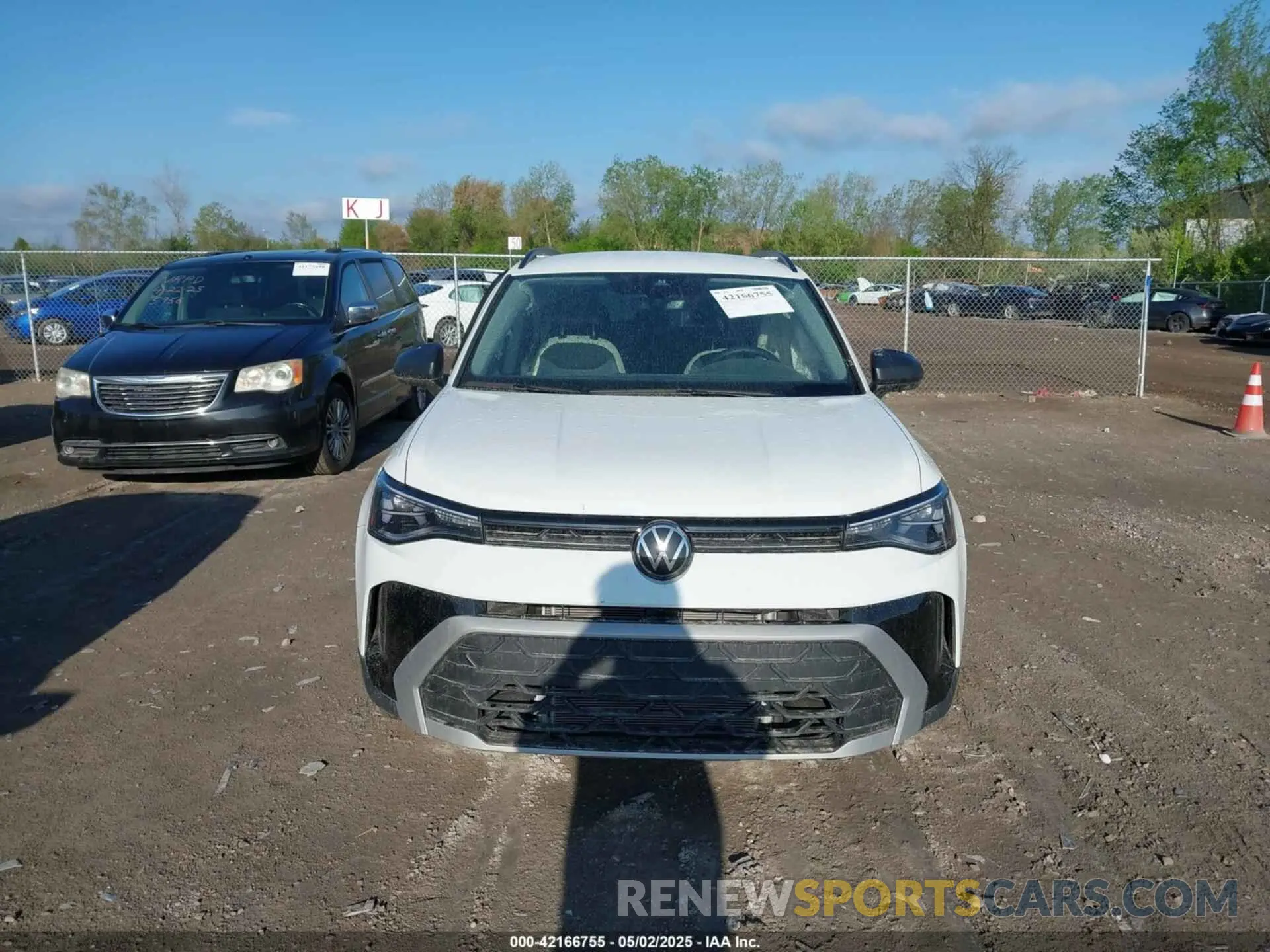 12 fotografías del automóvil dañado 3VV5C7B27SM010322 VOLKSWAGEN TAOS 2025