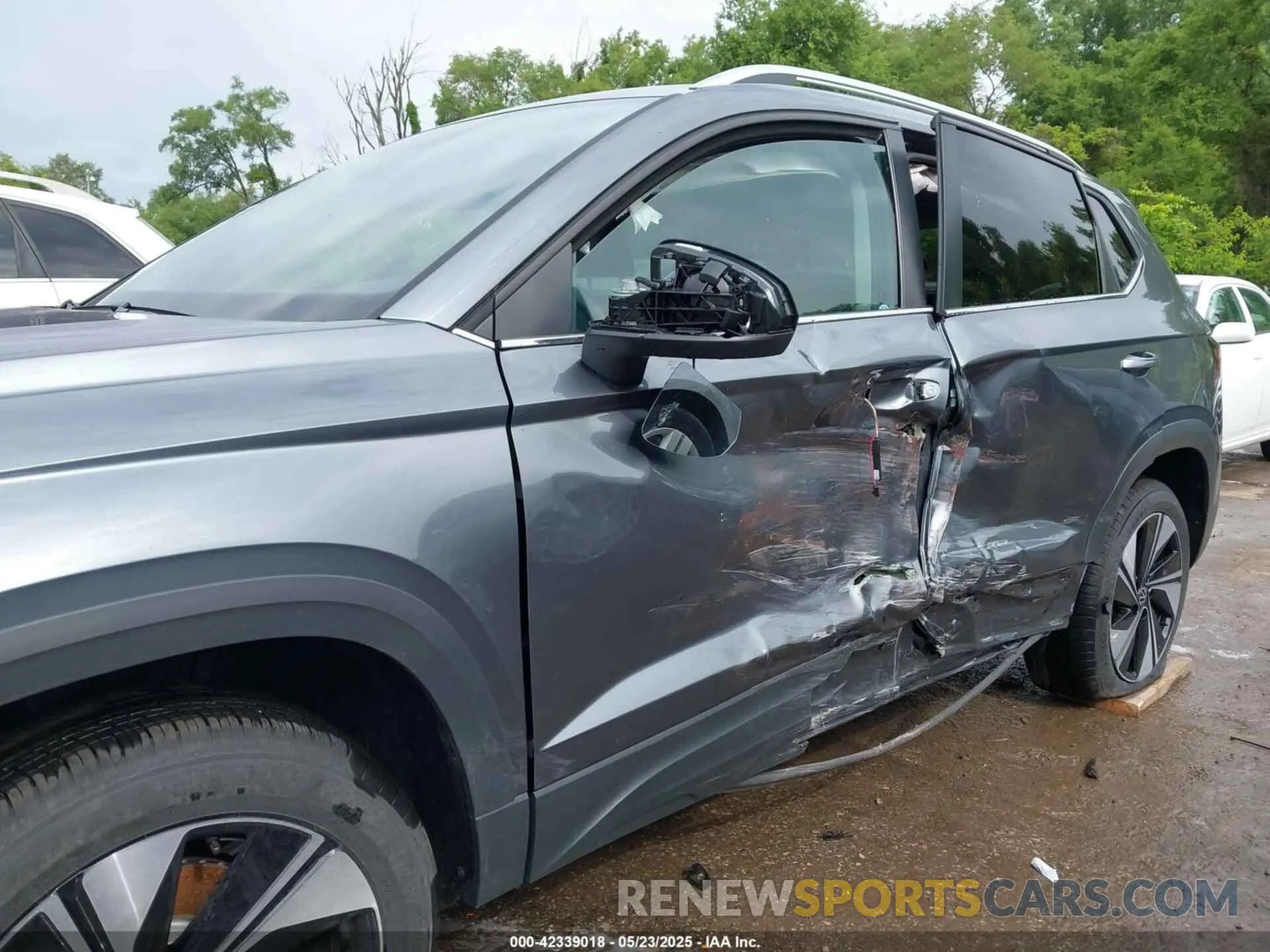 6 fotografías del automóvil dañado 3VVUC7B23SM006148 VOLKSWAGEN TAOS 2025