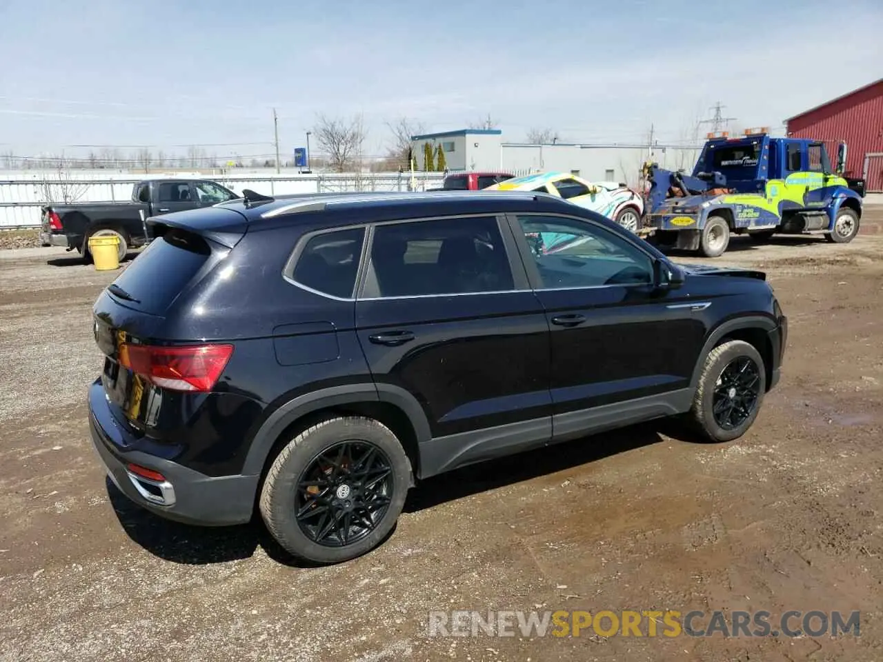 3 fotografías del automóvil dañado 3VV7X7B2XPM316144 VOLKSWAGEN TAOS COMFO 2023