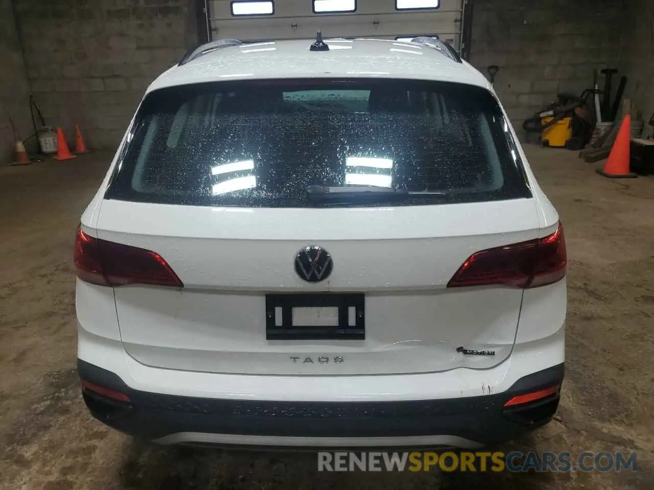 6 fotografías del automóvil dañado 3VVAX7B25NM079338 VOLKSWAGEN TAOS S 2022