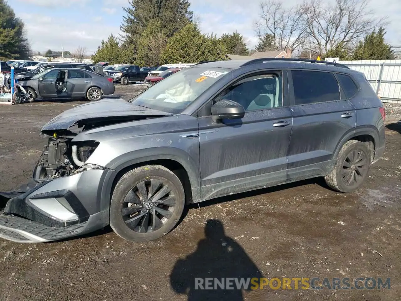 1 fotografías del automóvil dañado 3VVAX7B26NM057722 VOLKSWAGEN TAOS S 2022