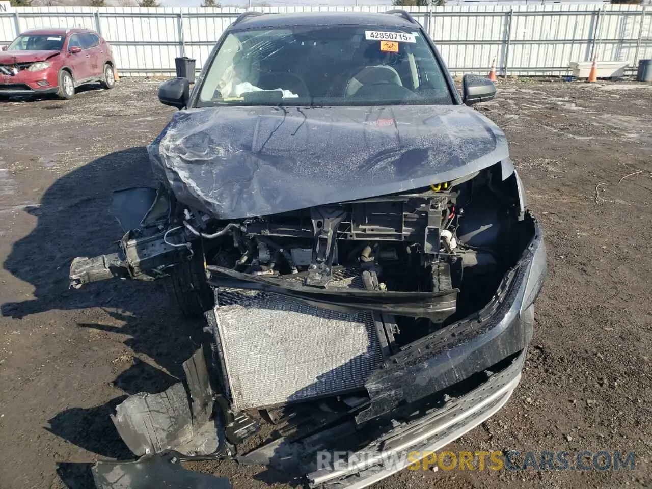 5 fotografías del automóvil dañado 3VVAX7B26NM057722 VOLKSWAGEN TAOS S 2022