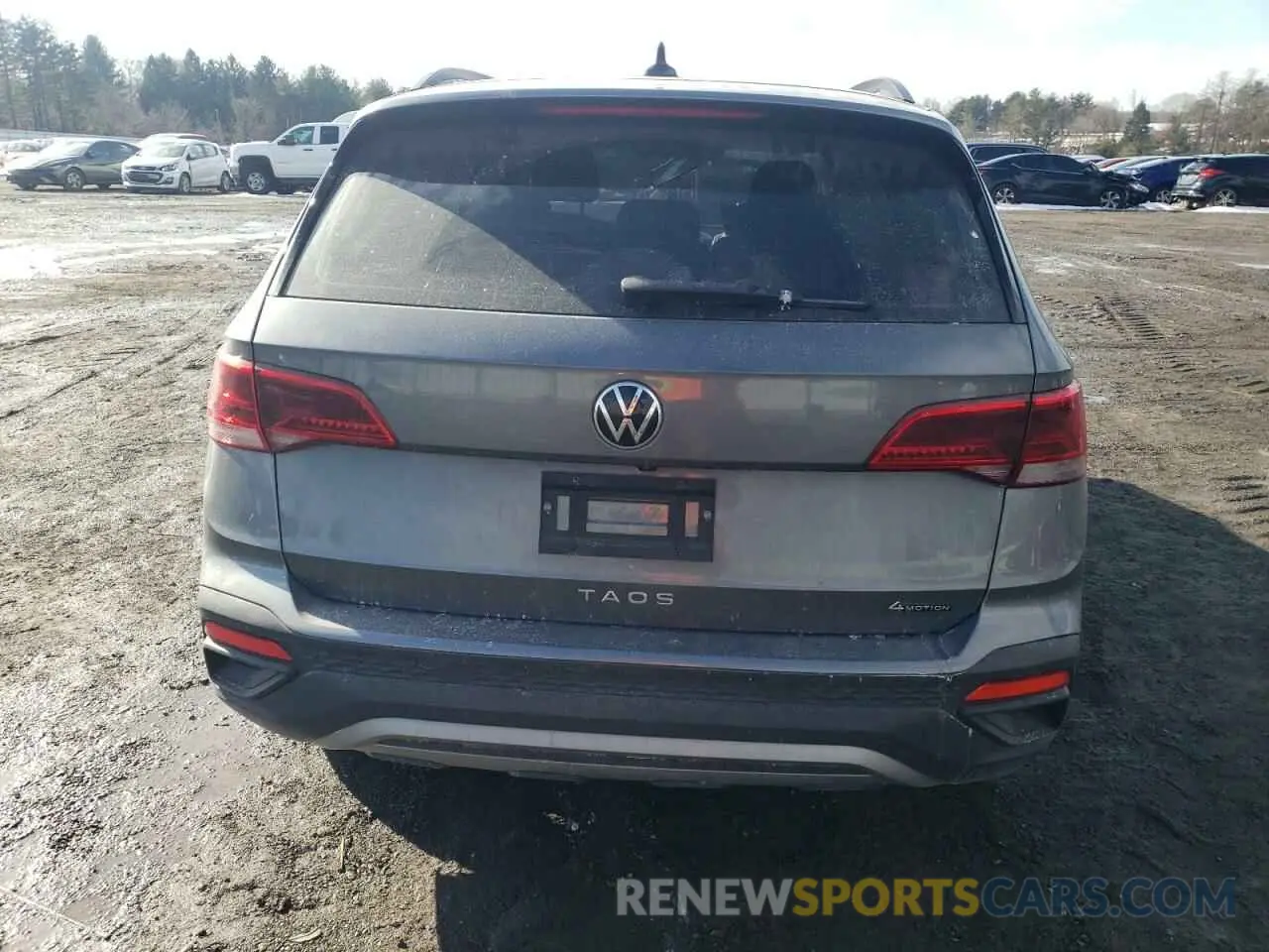 6 fotografías del automóvil dañado 3VVAX7B26NM057722 VOLKSWAGEN TAOS S 2022