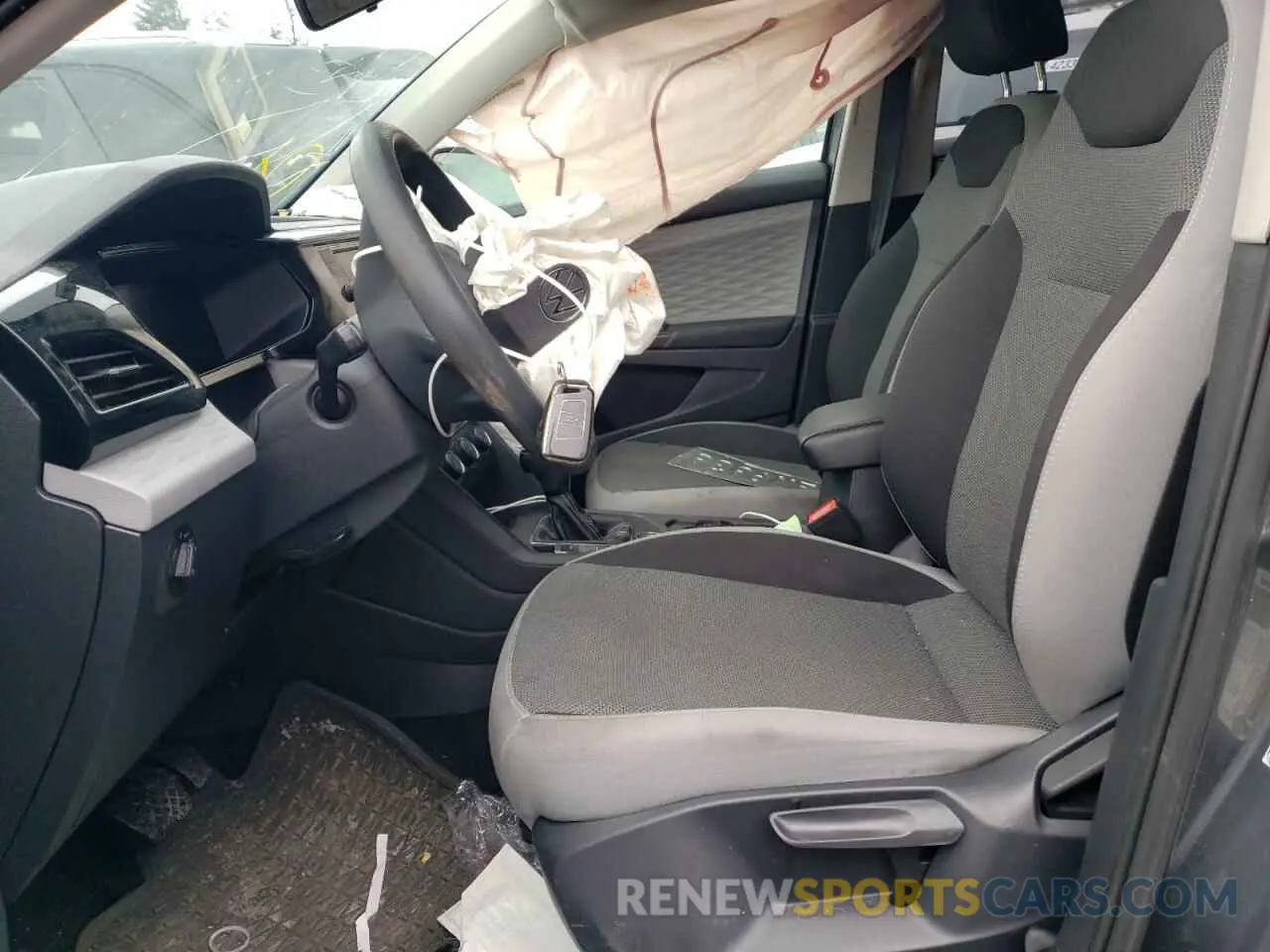 7 fotografías del automóvil dañado 3VVAX7B26NM057722 VOLKSWAGEN TAOS S 2022