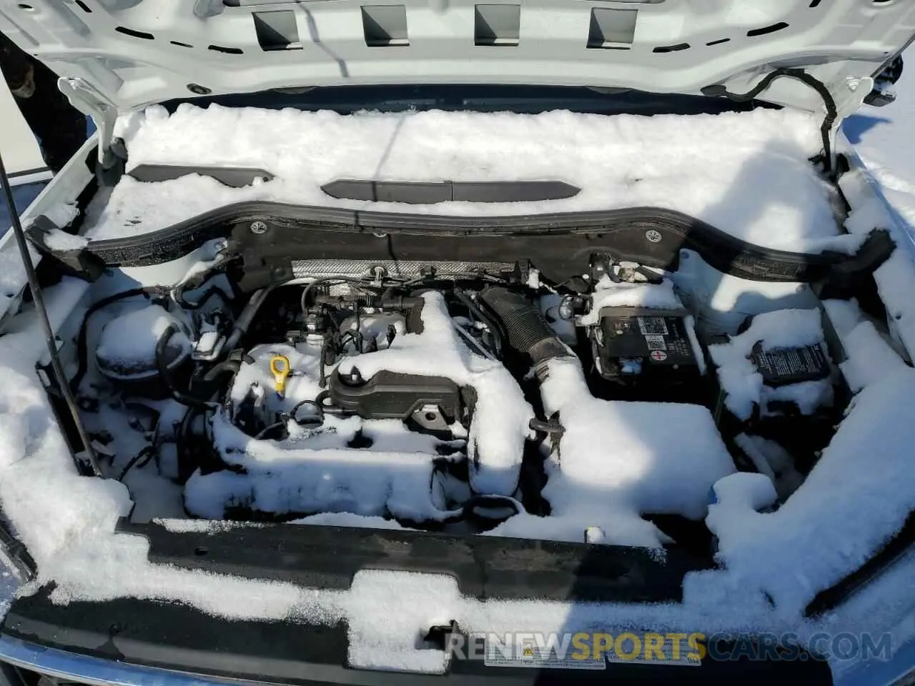 11 fotografías del automóvil dañado 3VVAX7B27NM077185 VOLKSWAGEN TAOS S 2022