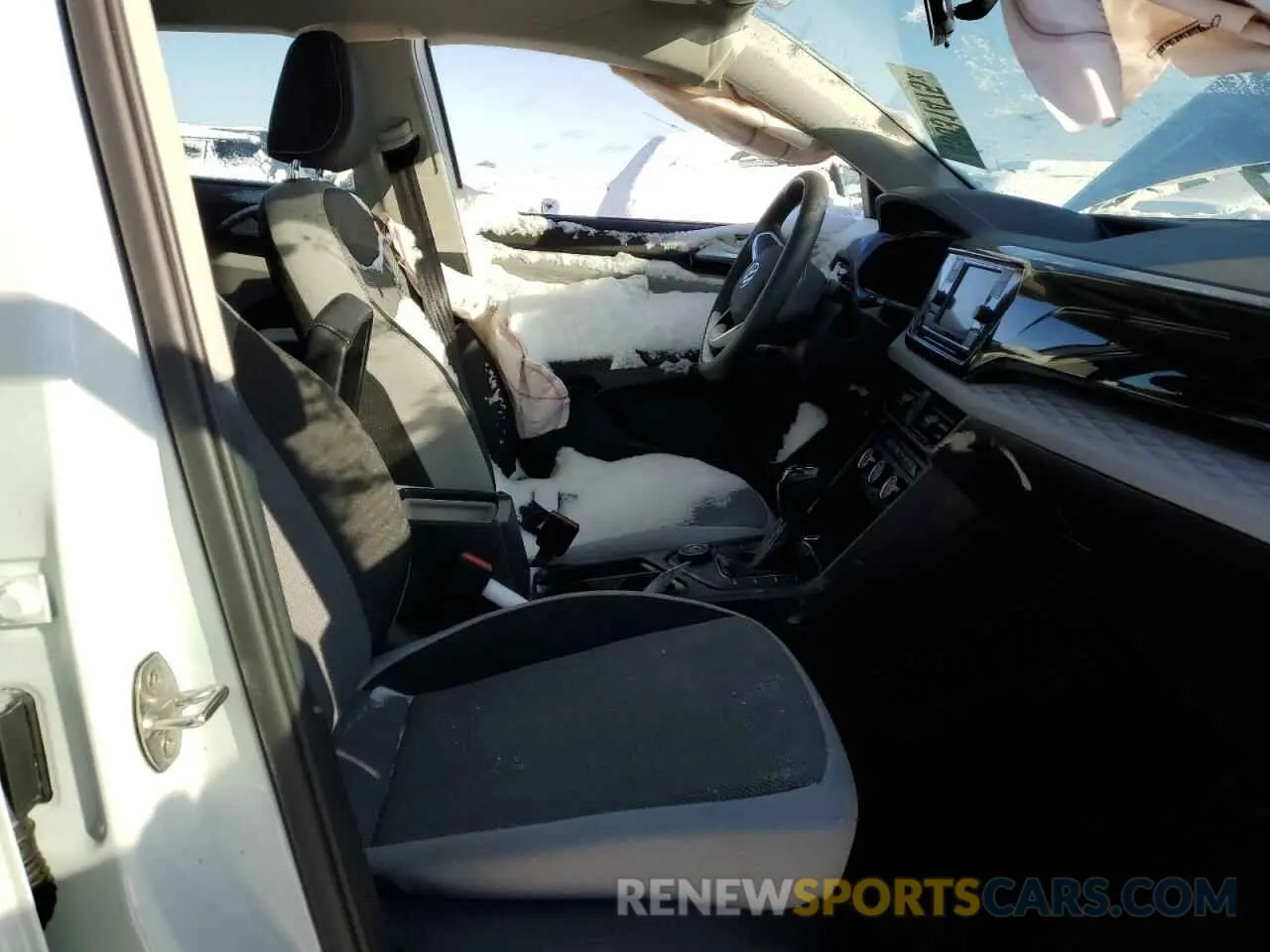 7 fotografías del automóvil dañado 3VVAX7B27NM077185 VOLKSWAGEN TAOS S 2022
