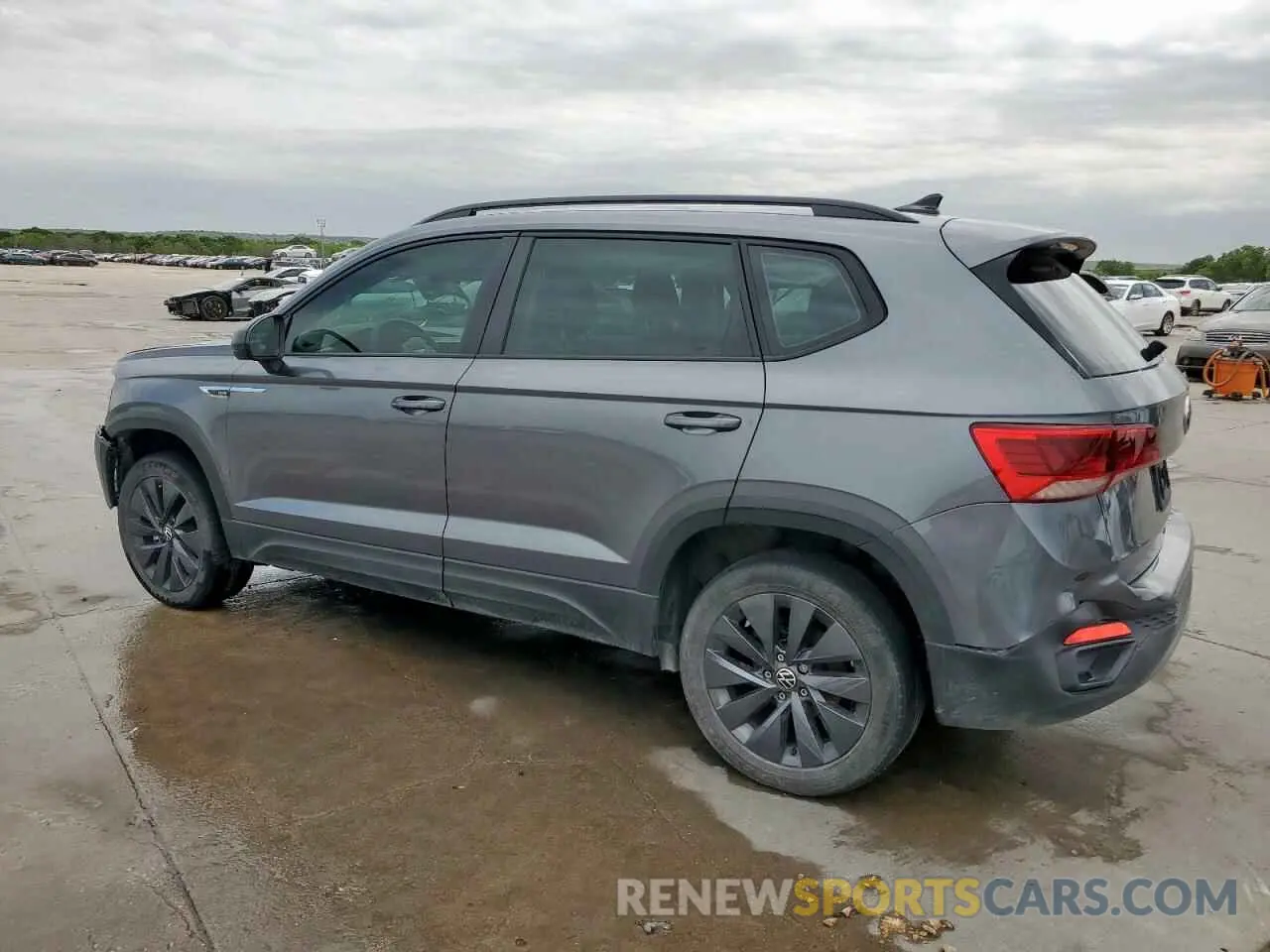 2 fotografías del automóvil dañado 3VVCX7B26NM070043 VOLKSWAGEN TAOS S 2022