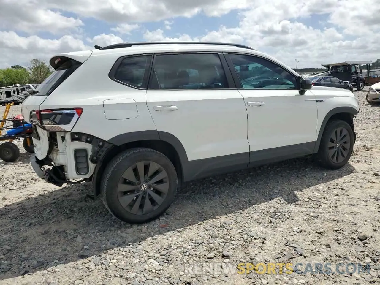 3 fotografías del automóvil dañado 3VVCX7B27NM074439 VOLKSWAGEN TAOS S 2022