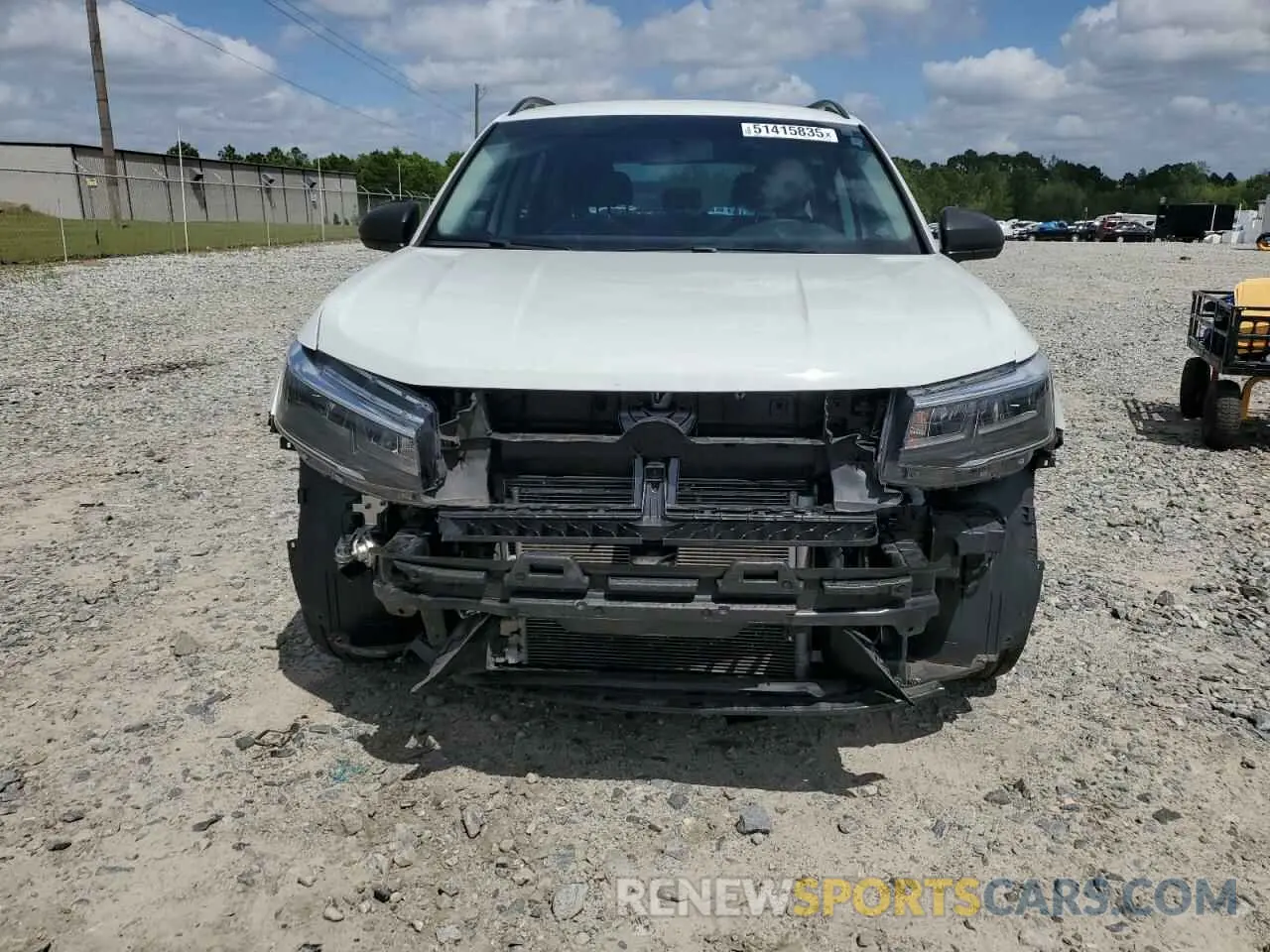 5 fotografías del automóvil dañado 3VVCX7B27NM074439 VOLKSWAGEN TAOS S 2022