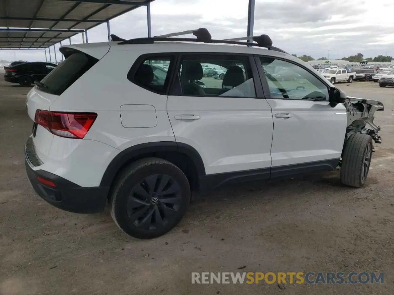 3 fotografías del automóvil dañado 3VVCX7B28NM066527 VOLKSWAGEN TAOS S 2022