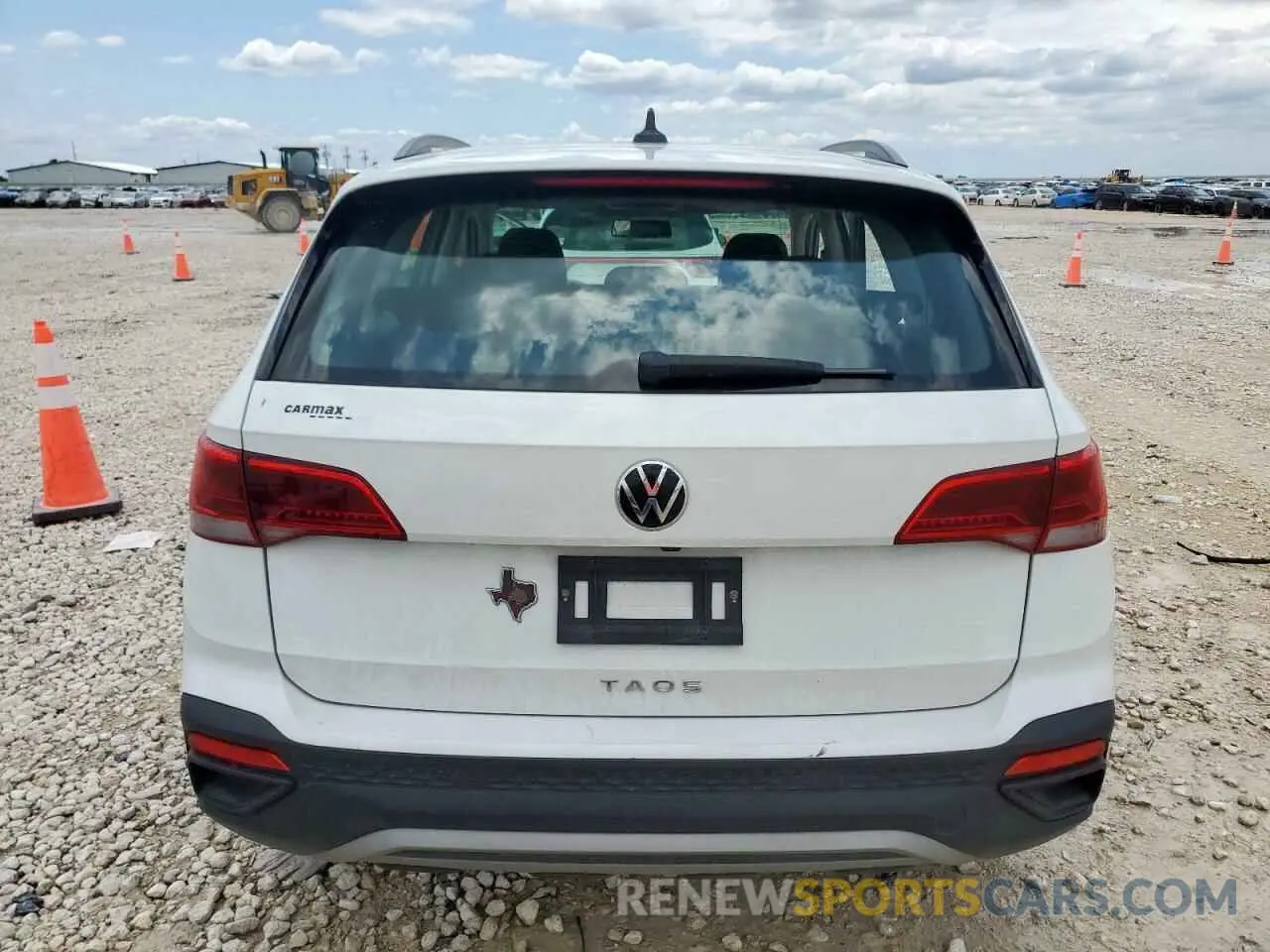 6 fotografías del automóvil dañado 3VVCX7B2XNM029320 VOLKSWAGEN TAOS S 2022