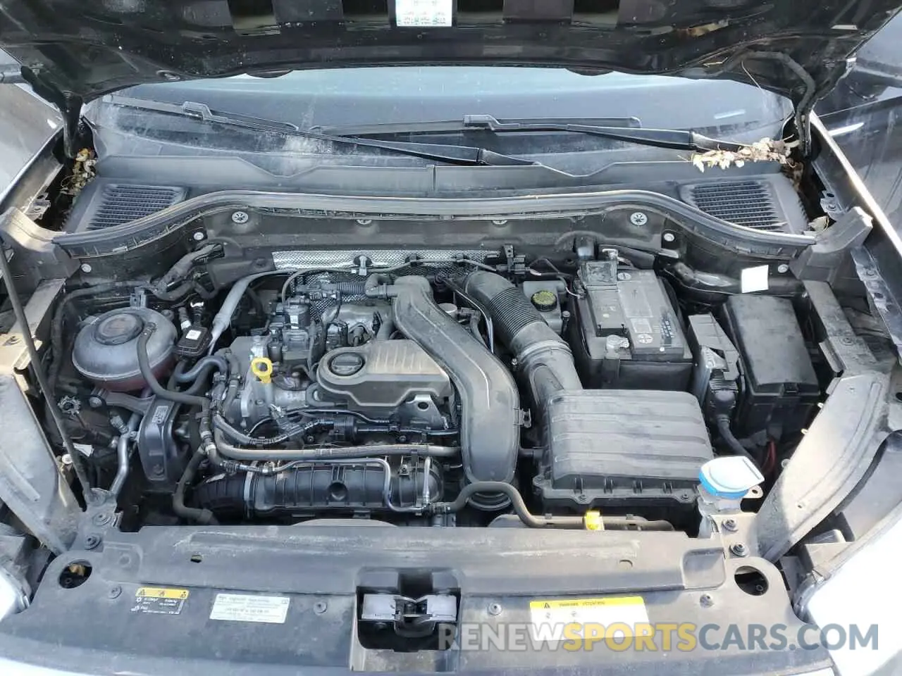 12 fotografías del automóvil dañado 3VVDX7B20NM051377 VOLKSWAGEN TAOS S 2022