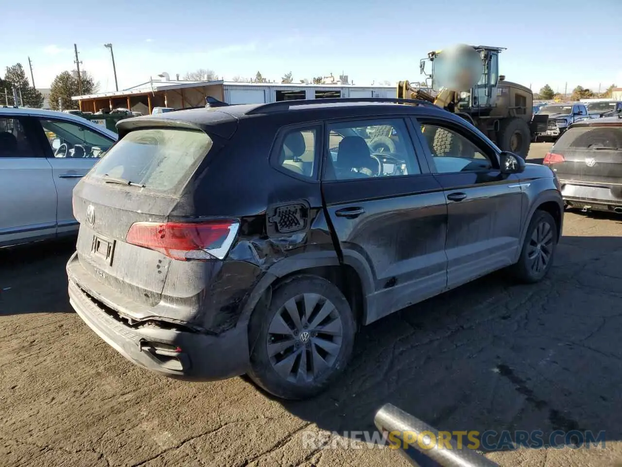 3 fotografías del automóvil dañado 3VVDX7B20NM051377 VOLKSWAGEN TAOS S 2022