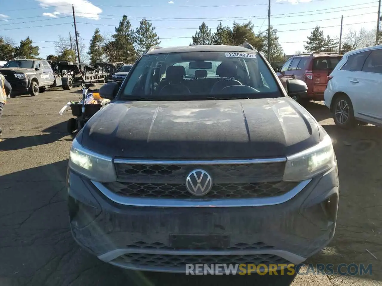 5 fotografías del automóvil dañado 3VVDX7B20NM051377 VOLKSWAGEN TAOS S 2022