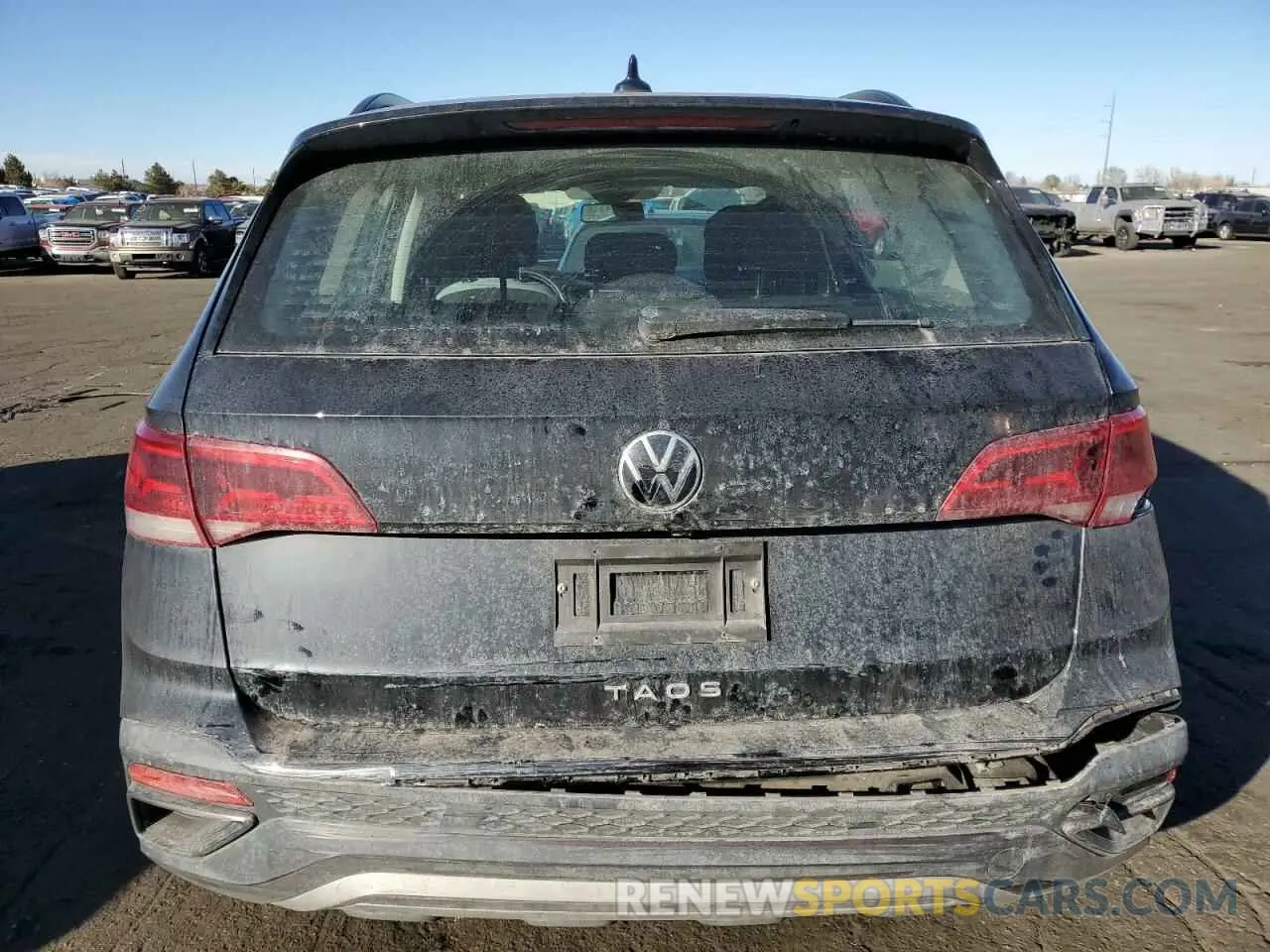 6 fotografías del automóvil dañado 3VVDX7B20NM051377 VOLKSWAGEN TAOS S 2022